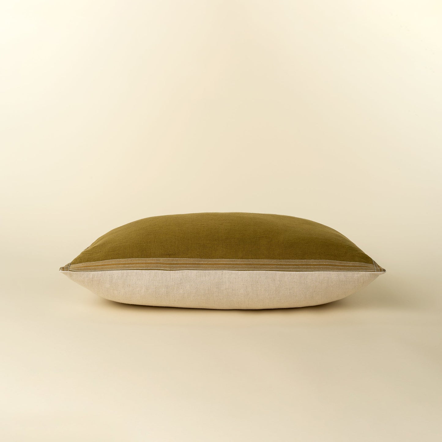 16x24 Esme Linen Pillow, Olive