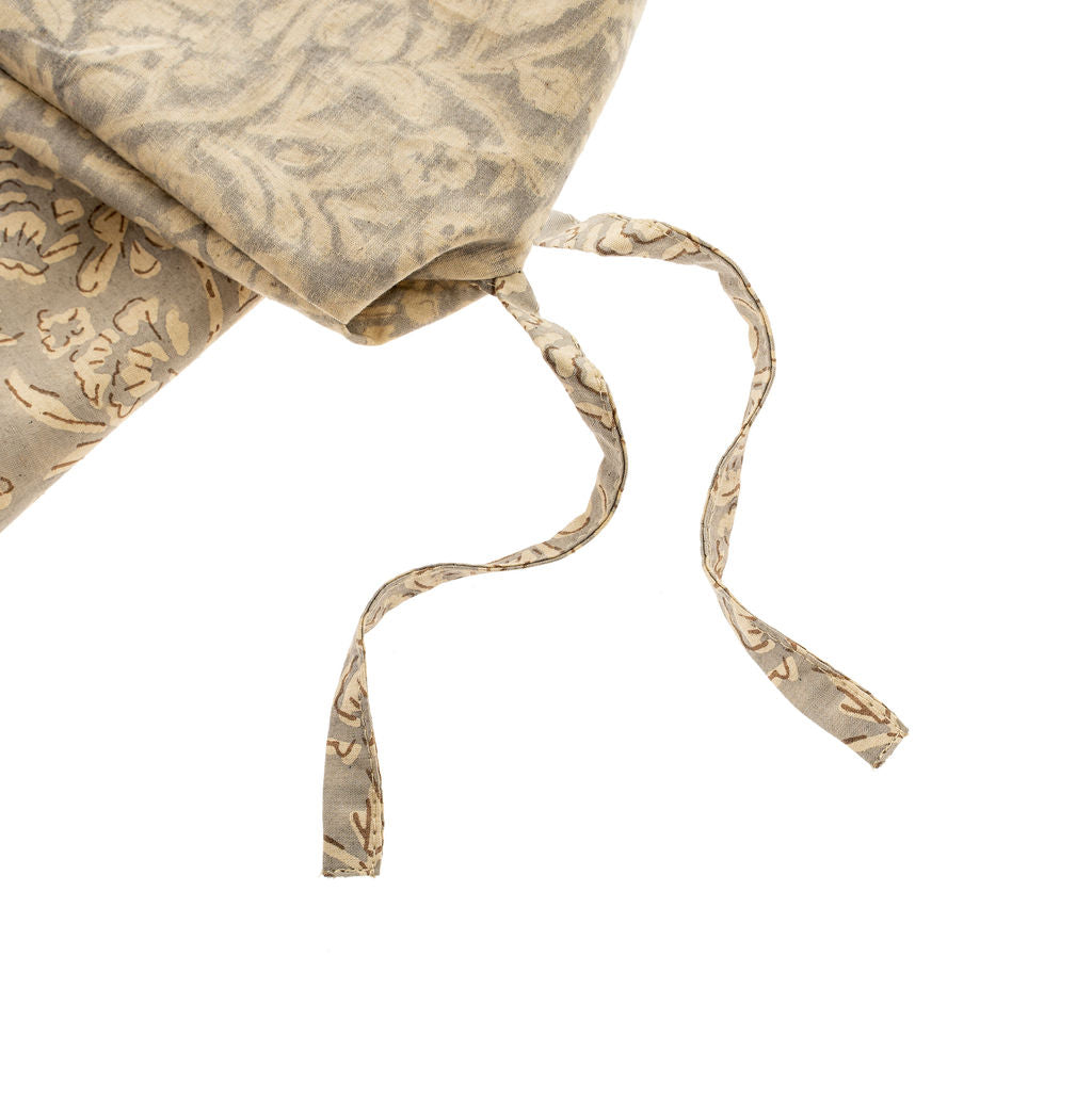 Anju Block Print Queen Duvet Set