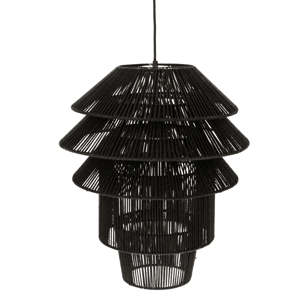 Bungalow Pendant, Black