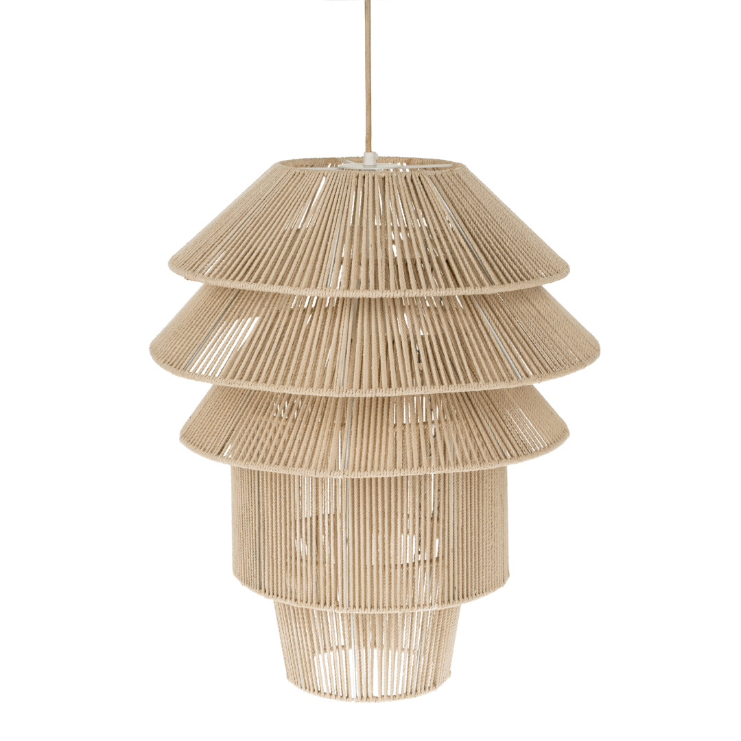 Bungalow Pendant, Cream