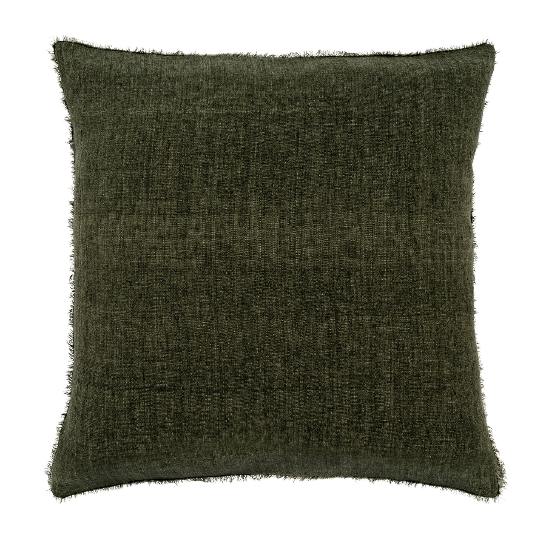 24x24 Lina Linen Pillow Avocado