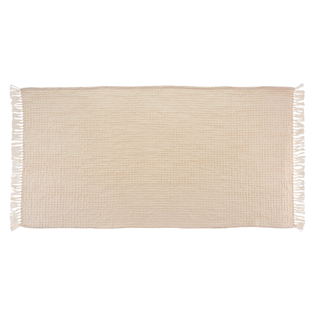 Waffle Bath Towel, Natural