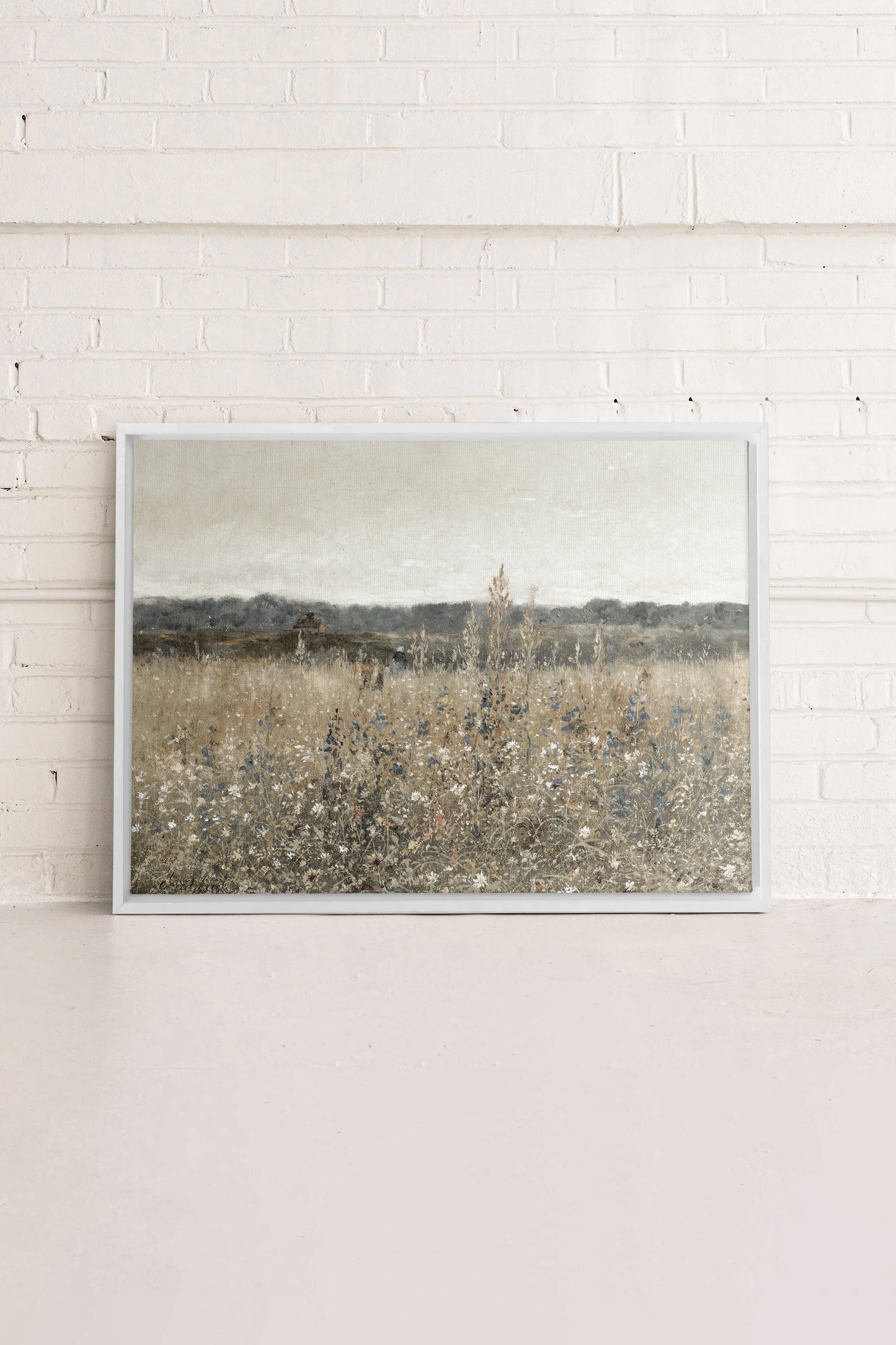 WILDFLOWER FIELD, Work on stretched canvas