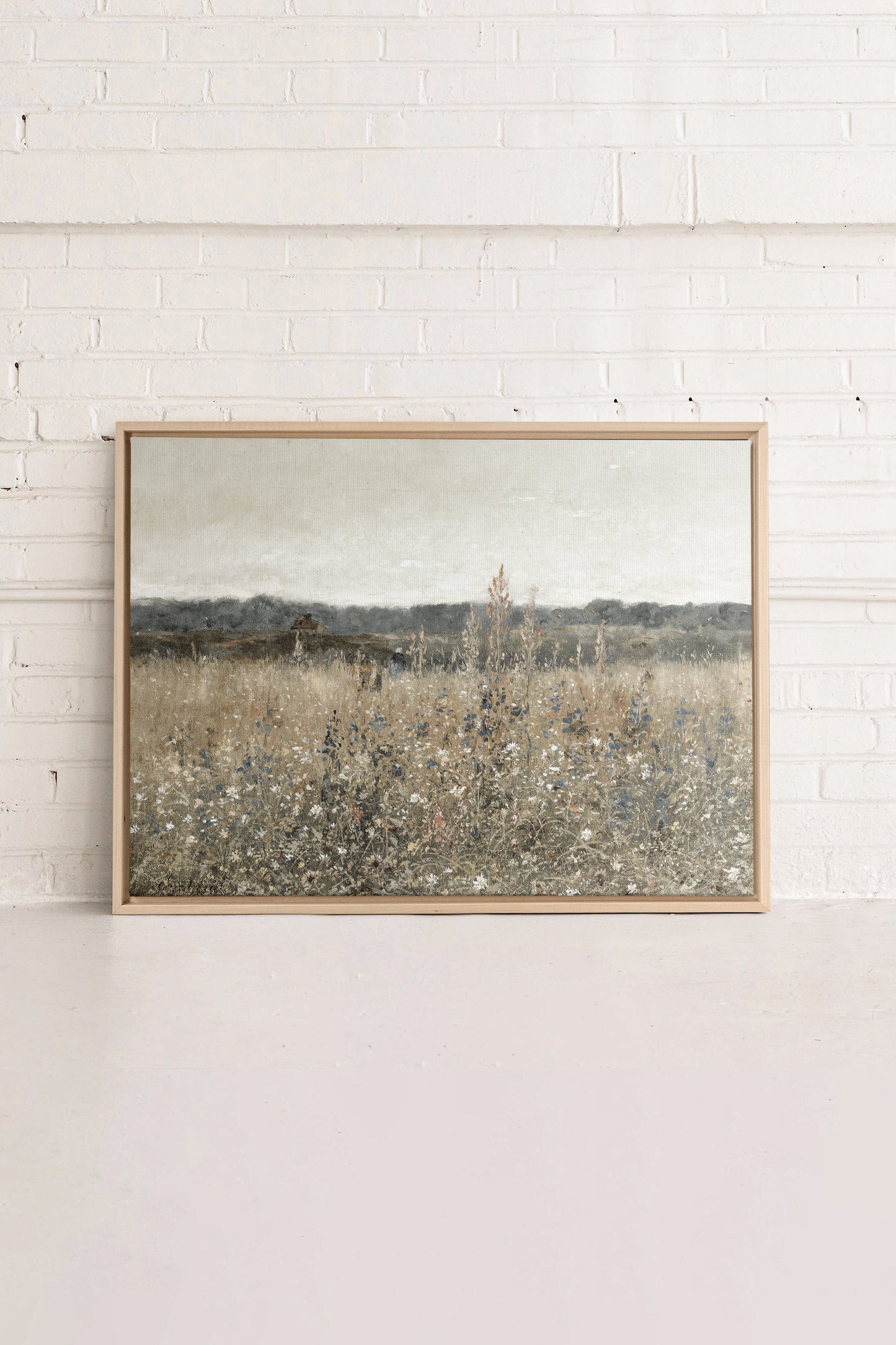 WILDFLOWER FIELD, Work on stretched canvas