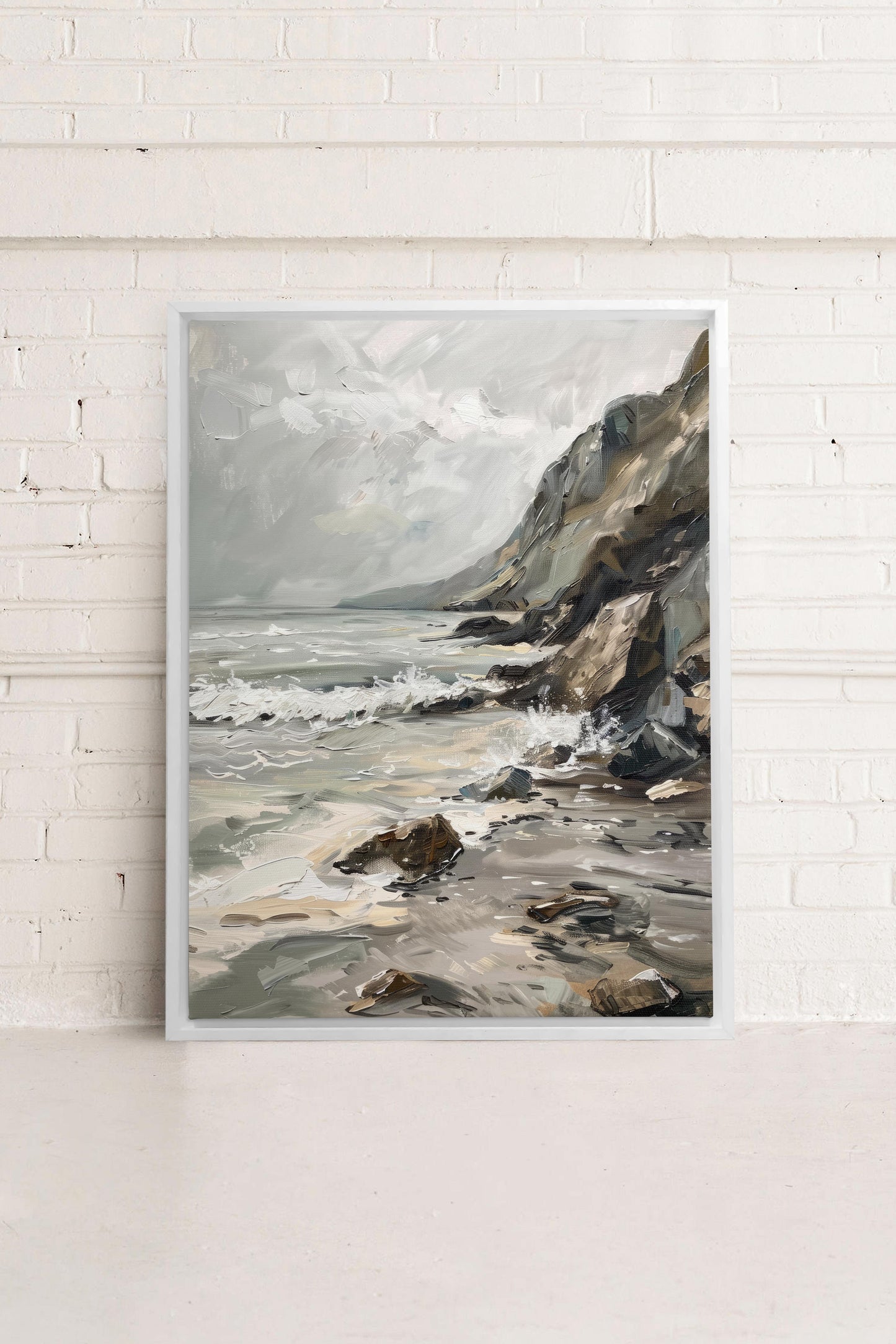 SHADED SHORES, Work on stretched canvas