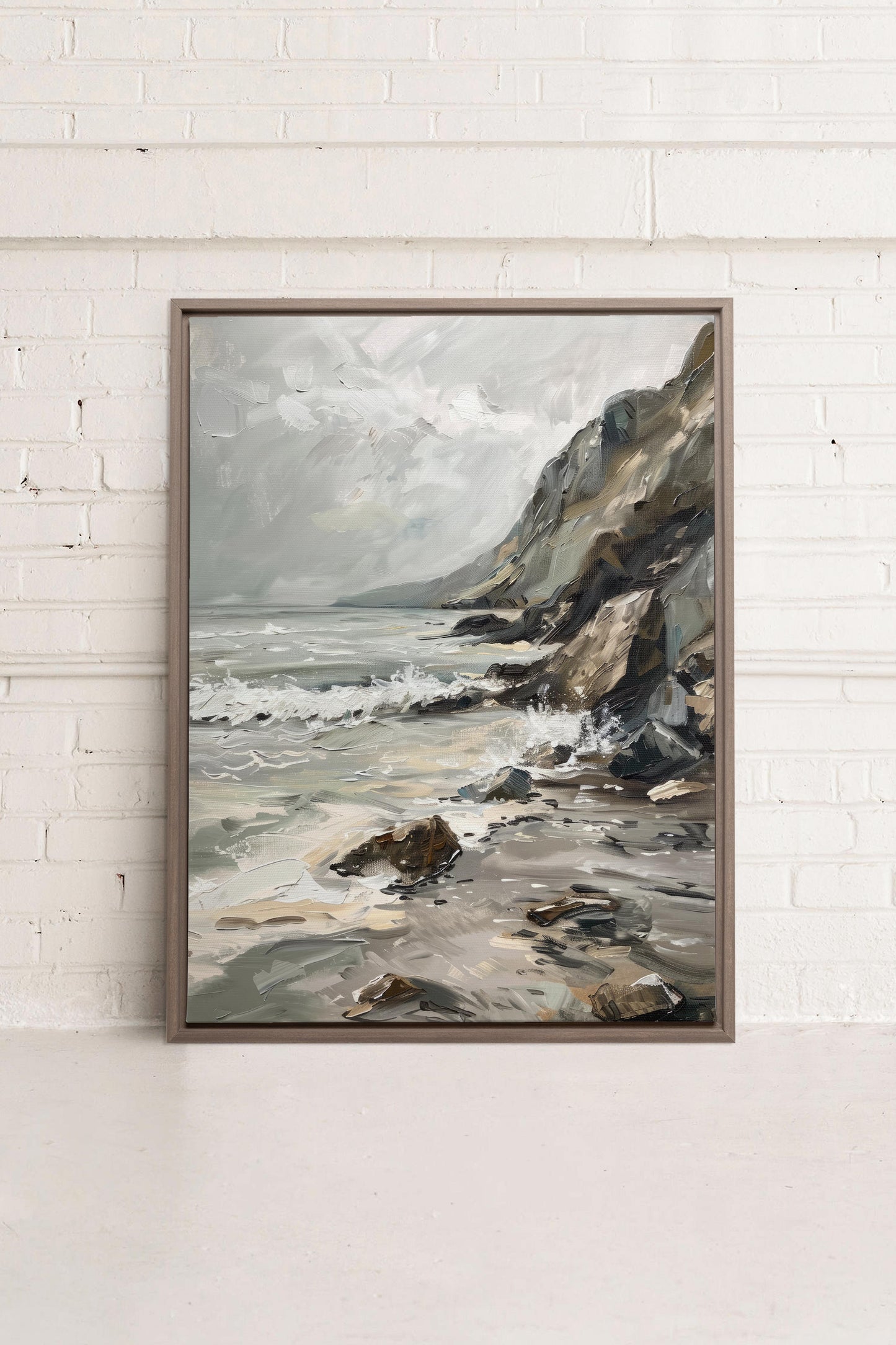 SHADED SHORES, Work on stretched canvas