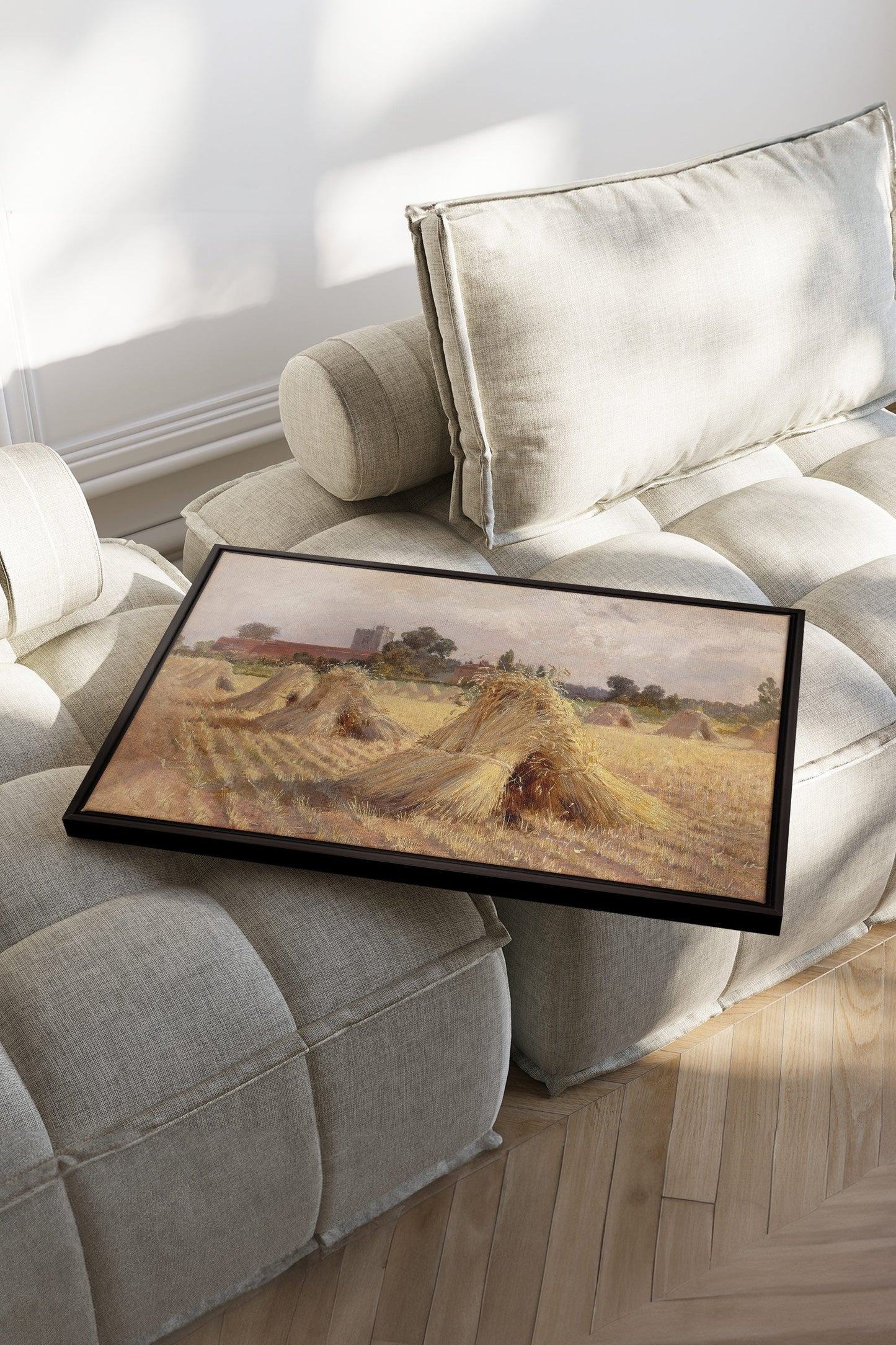 CHAMPS DES SOUVENIRS, Artwork on stretched canvas