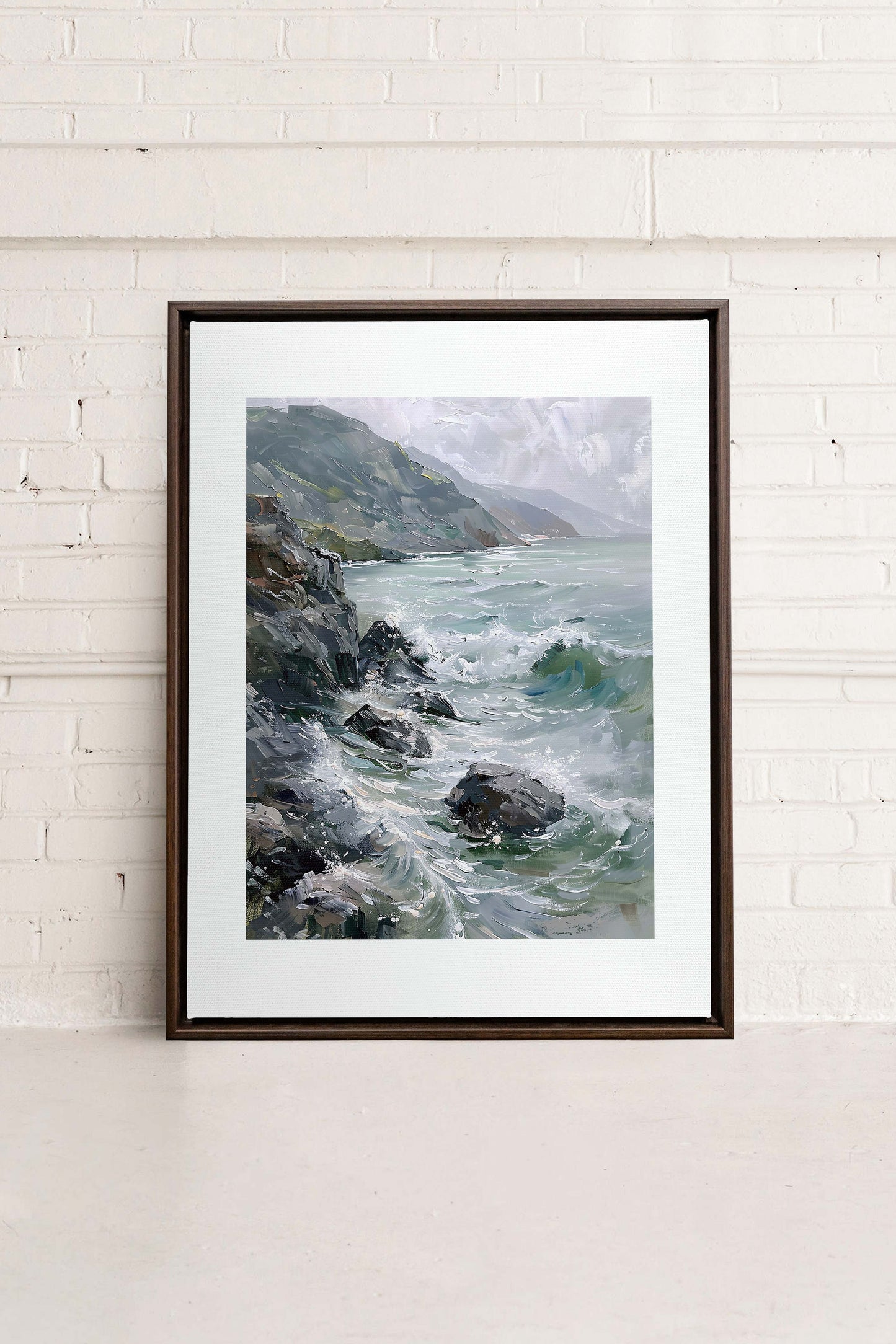 WILD COAST, Work on stretched canvas