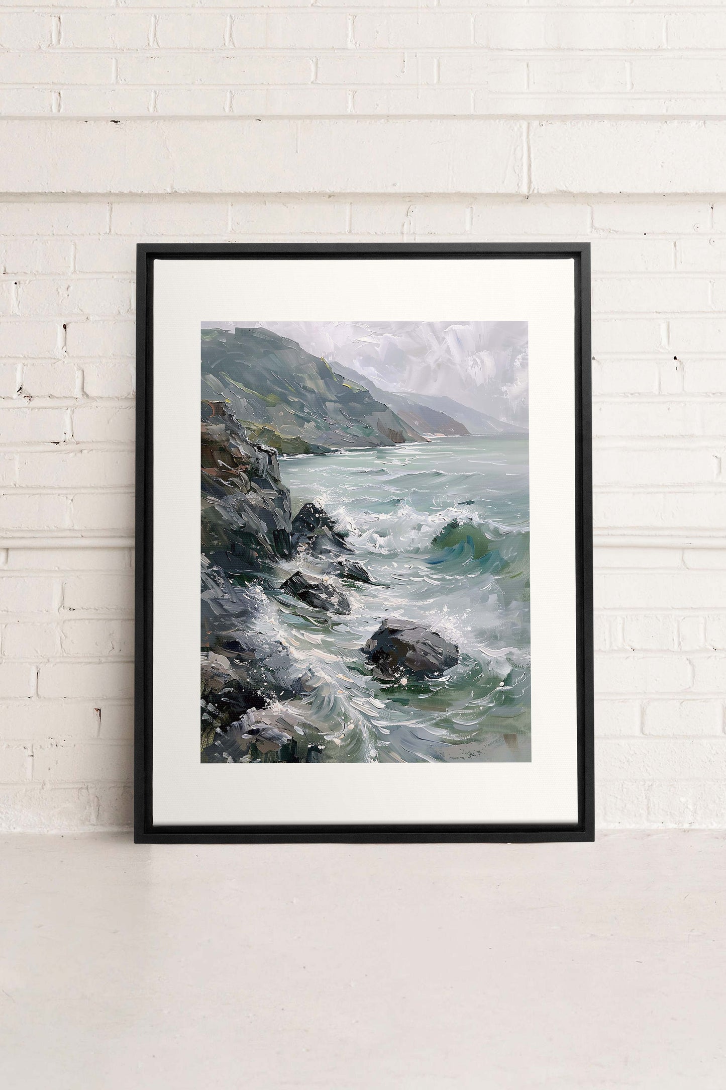WILD COAST, Work on stretched canvas