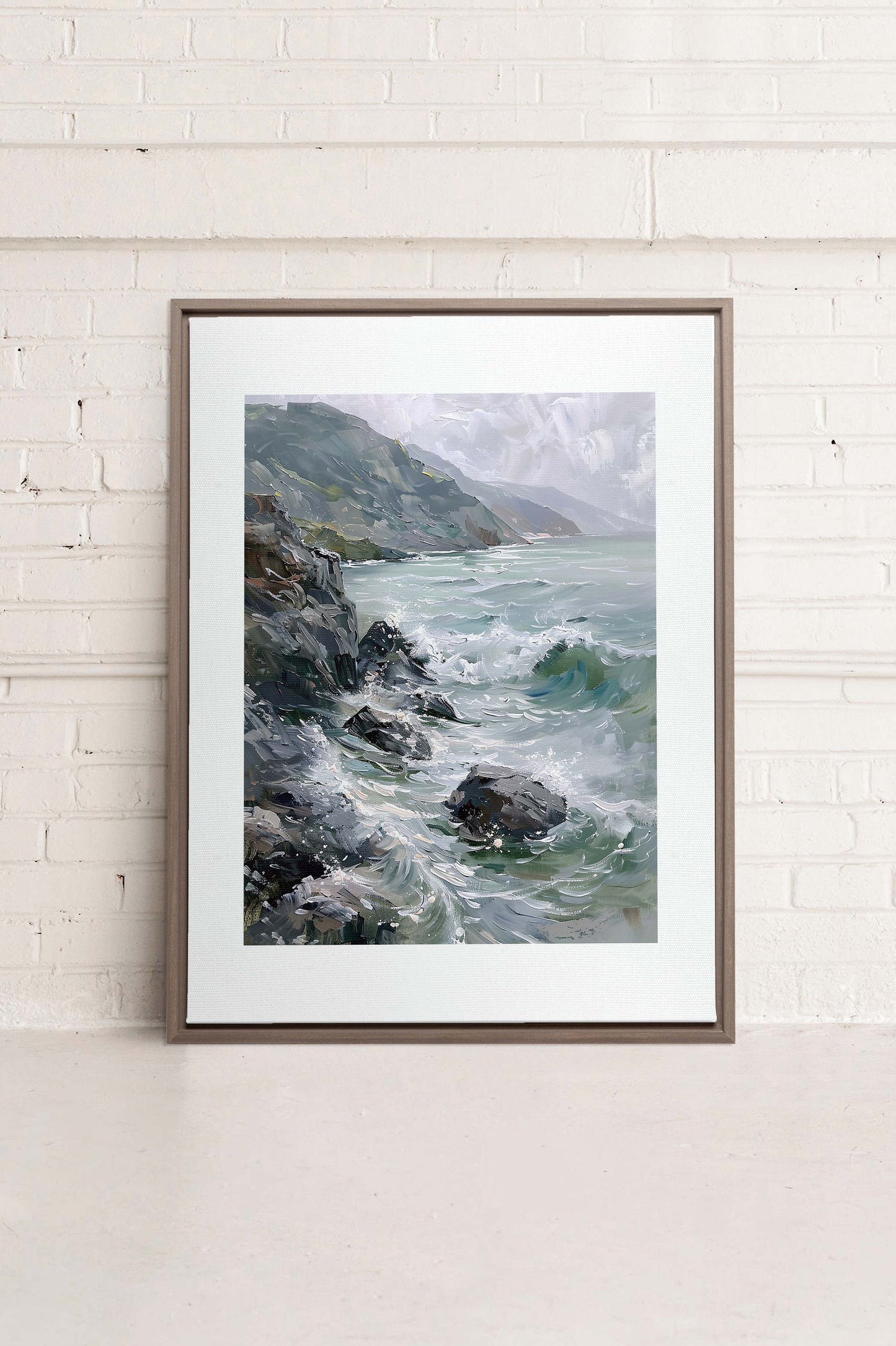 WILD COAST, Work on stretched canvas