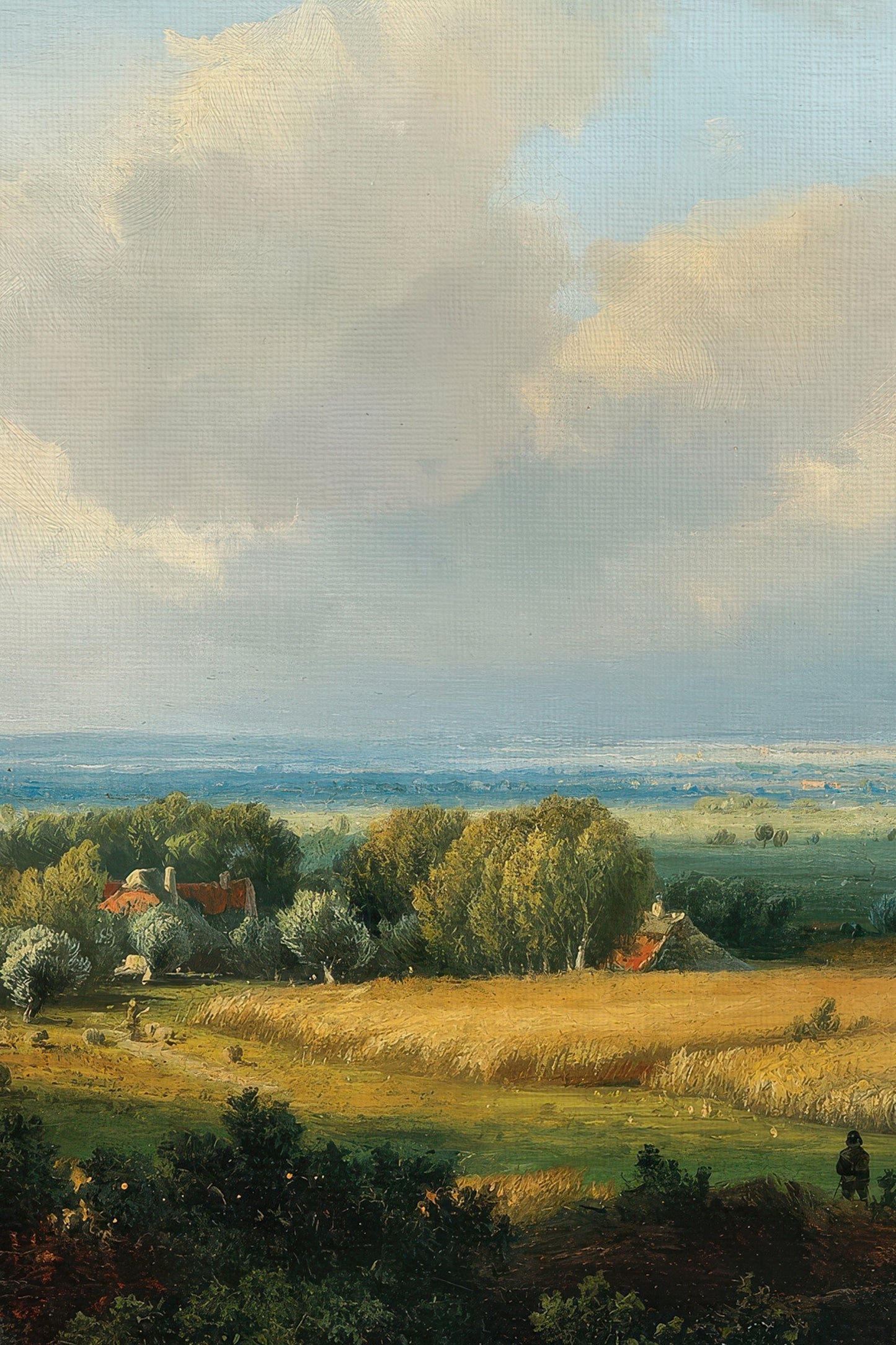 VUE D'ÉPOQUE, VINTAGE GOLD FRAME