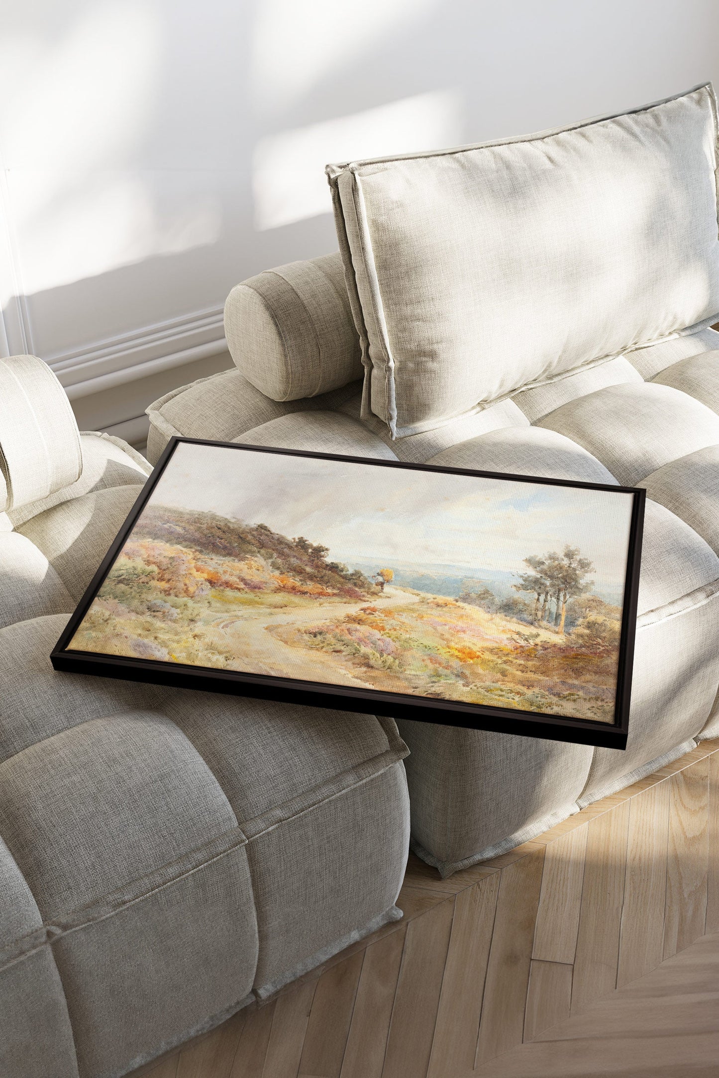 SEASON'S TRAIL, Artwork on stretched canvas