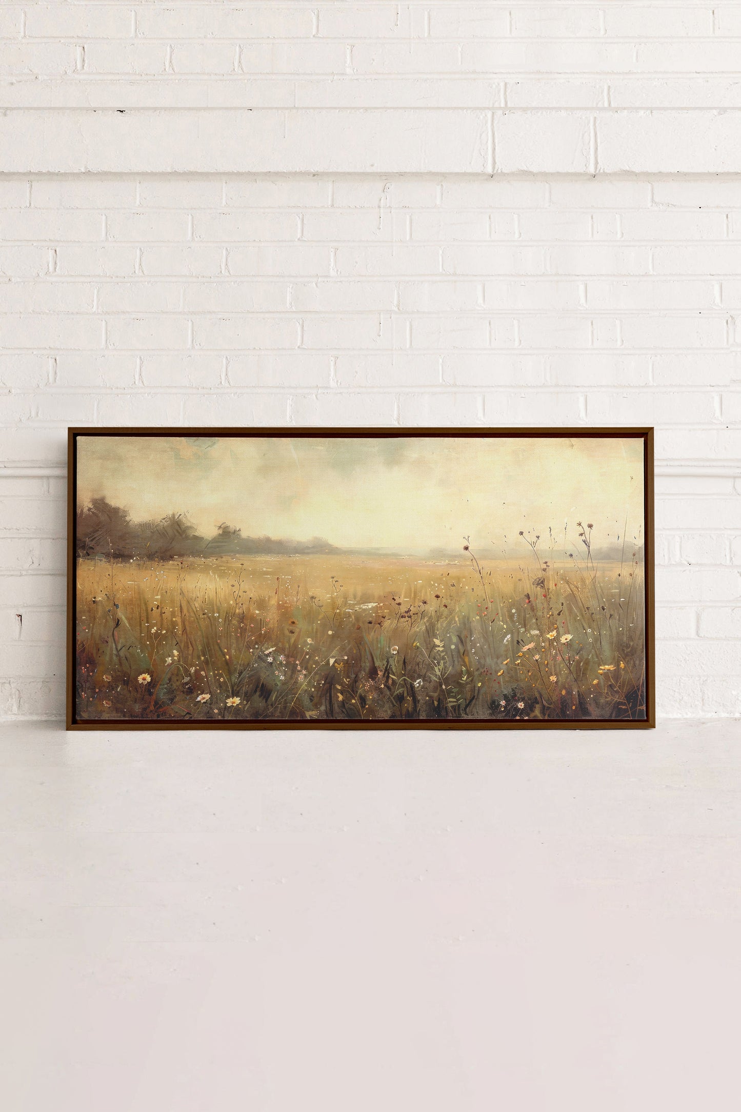 Greenscape, Work on stretched canvas