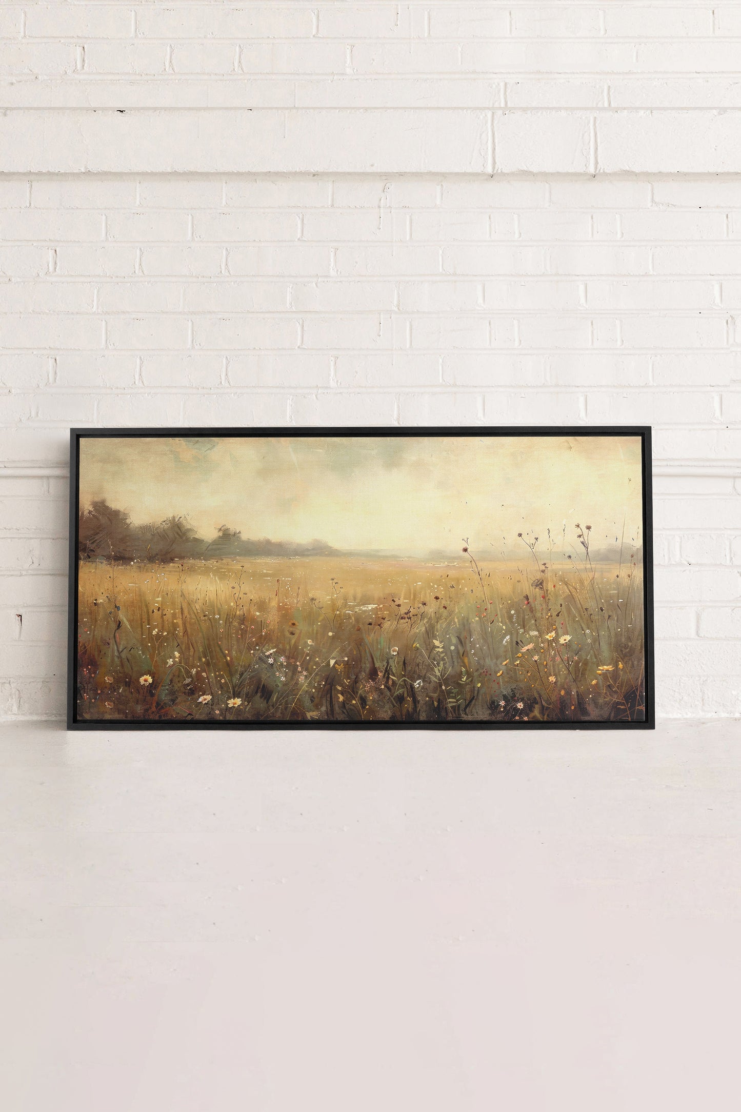 Greenscape, Work on stretched canvas