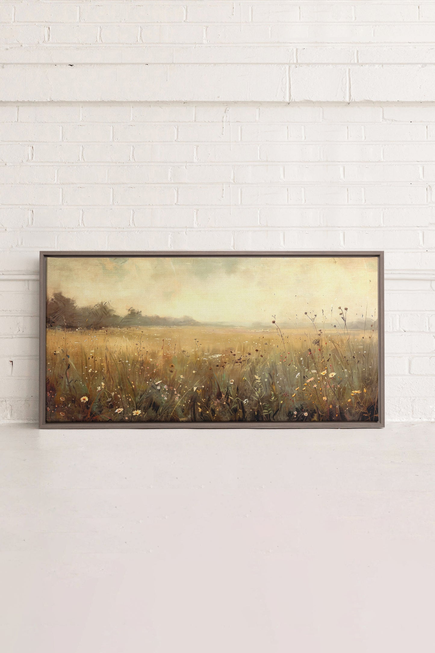 Greenscape, Work on stretched canvas