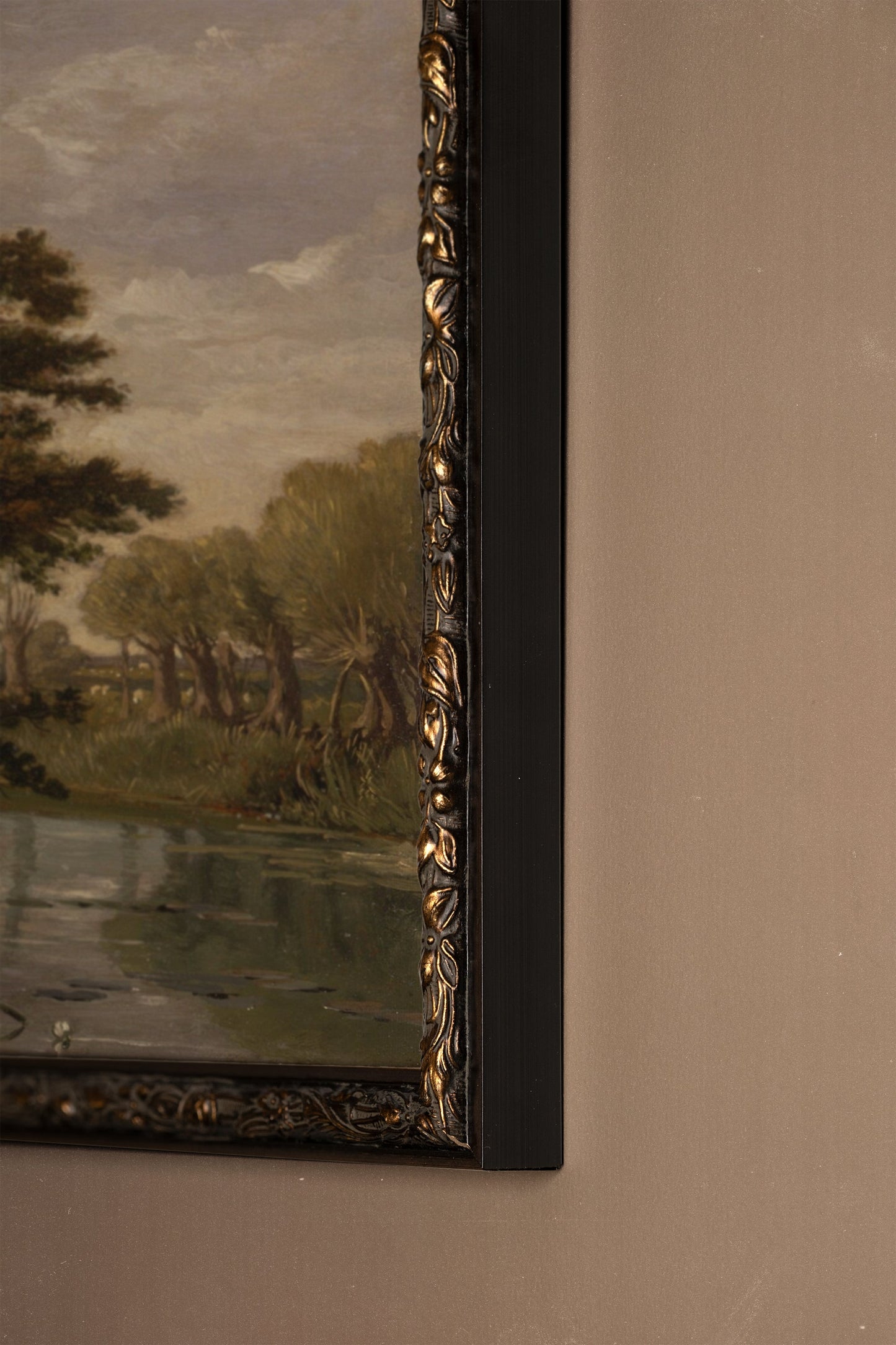 UNDER THE ANCIENT TREE, VINTAGE BRONZE FRAME