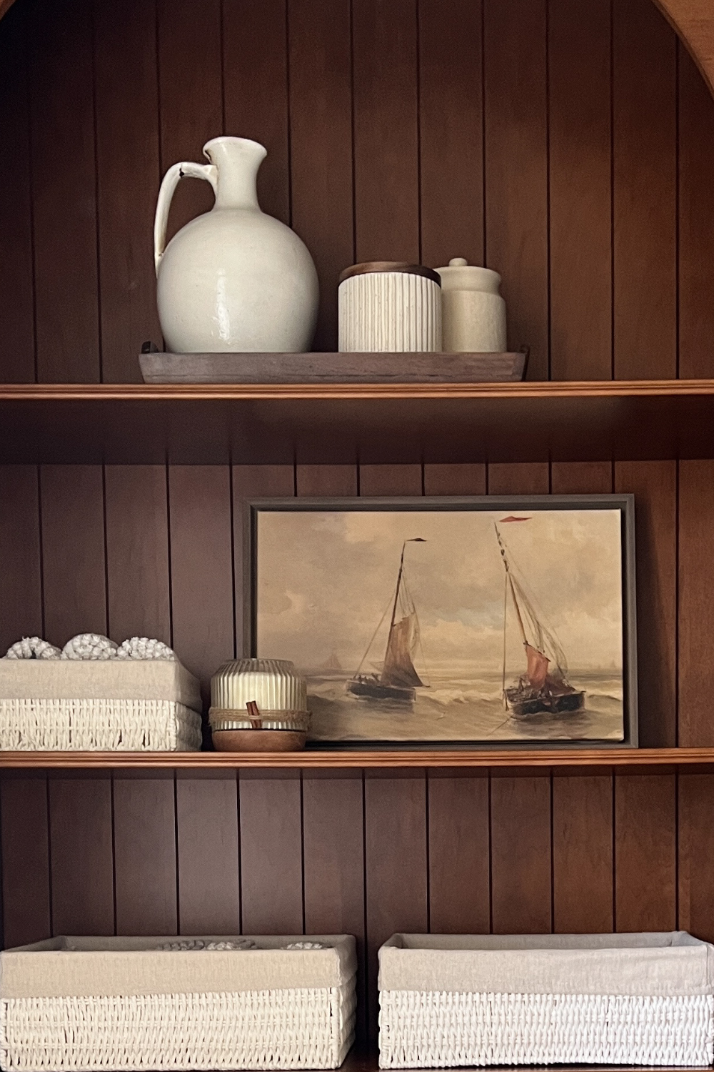 VINTAGE SAILING, Work on stretched canvas