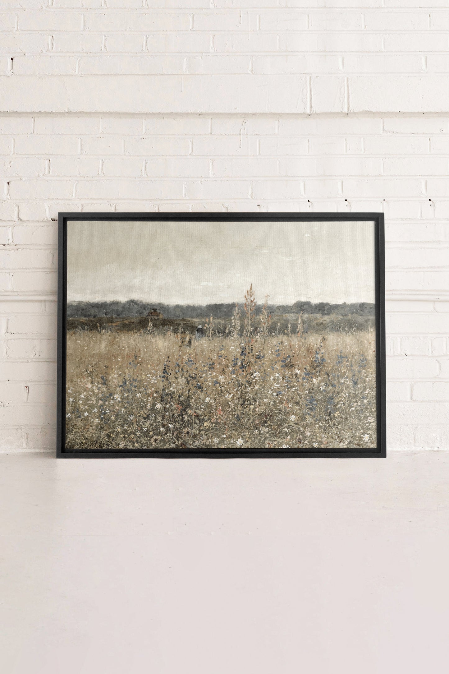 WILDFLOWER FIELD, Work on stretched canvas