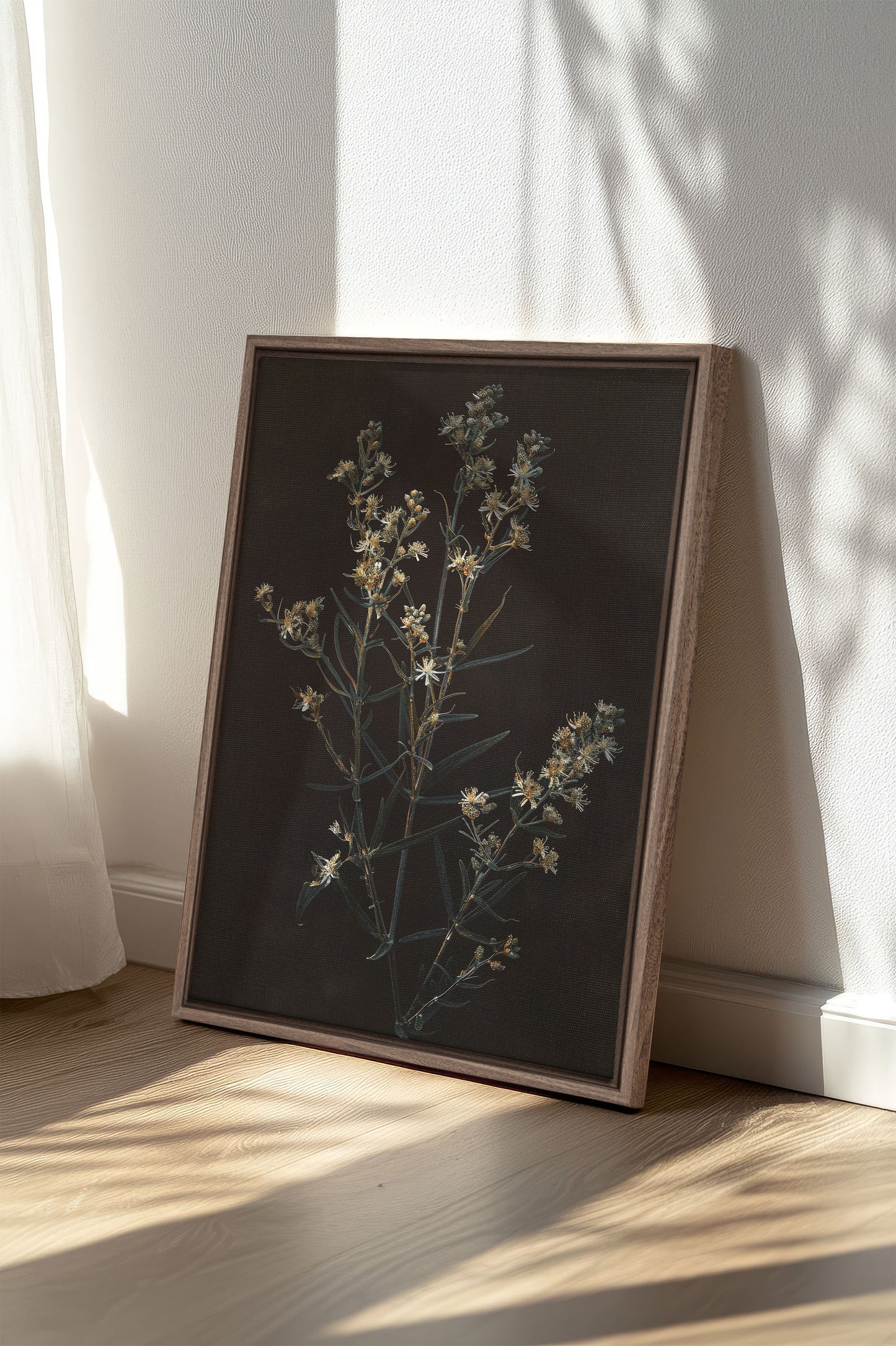 FLEUR D'ARGENT, Work on stretched canvas