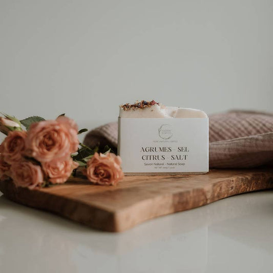 Natural Soap - Citrus + Salt