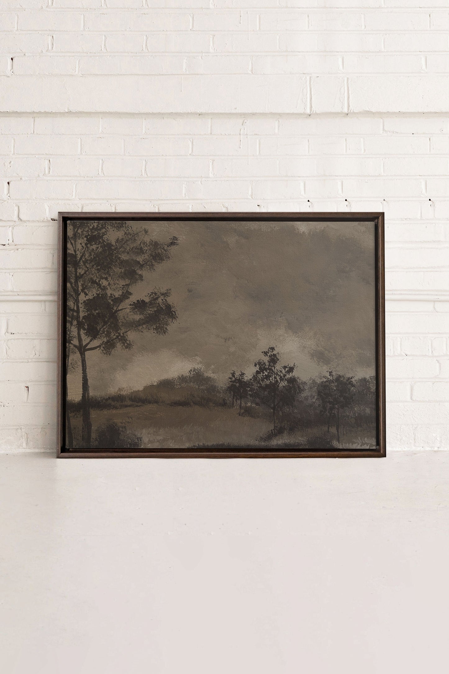 HAZY WOODS, Work on stretched canvas