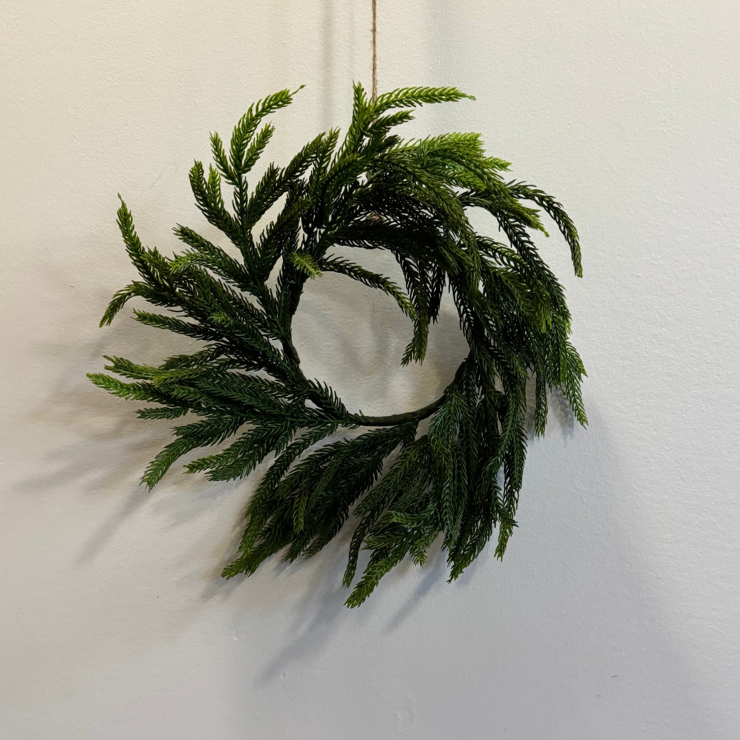 Norfolk Faux Pine Candle Ring