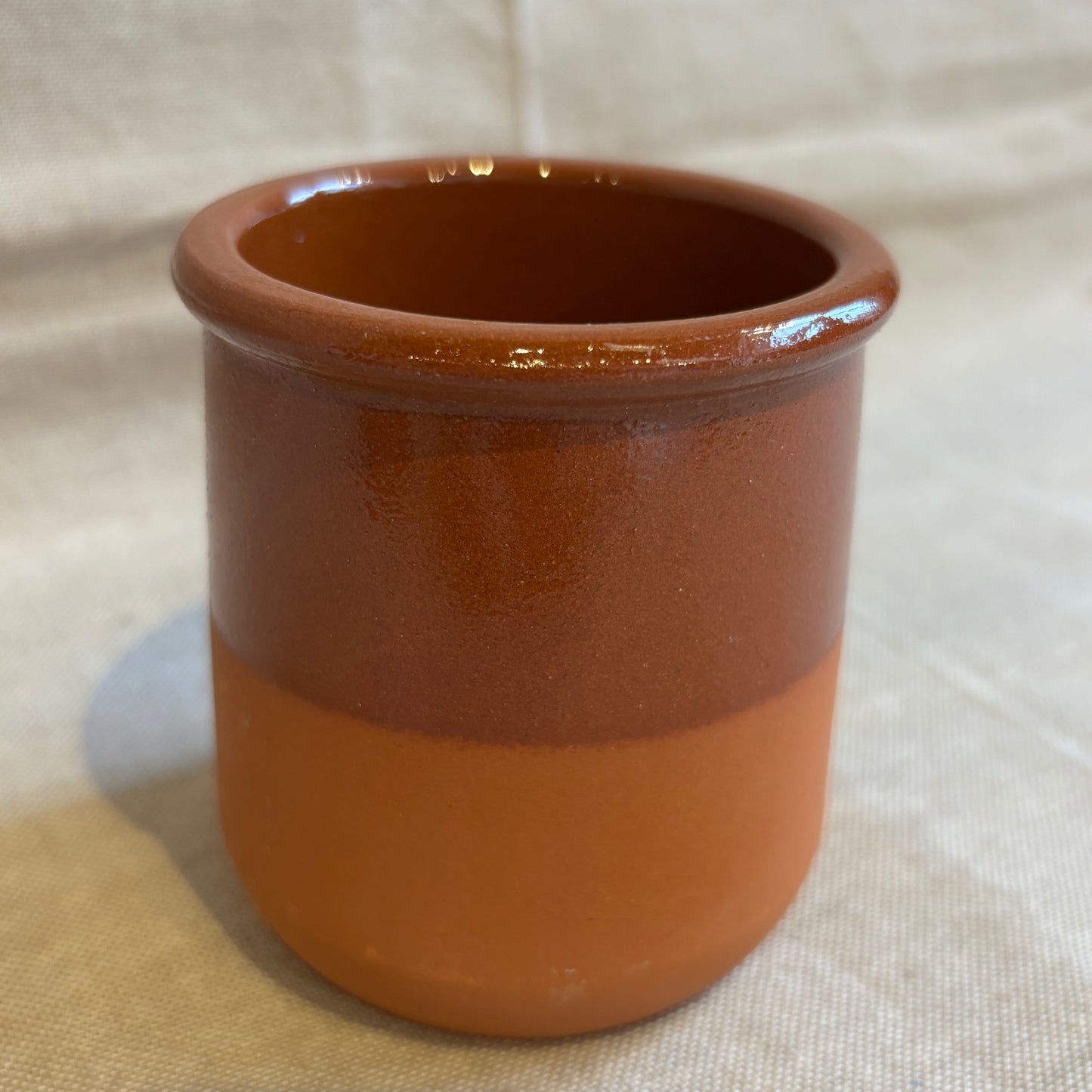 Terracotta Glazed Cup - Slender