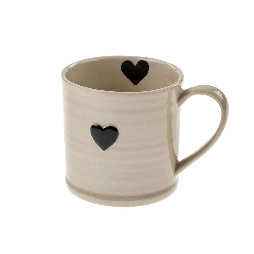 Sweet Heart Mug L, Black