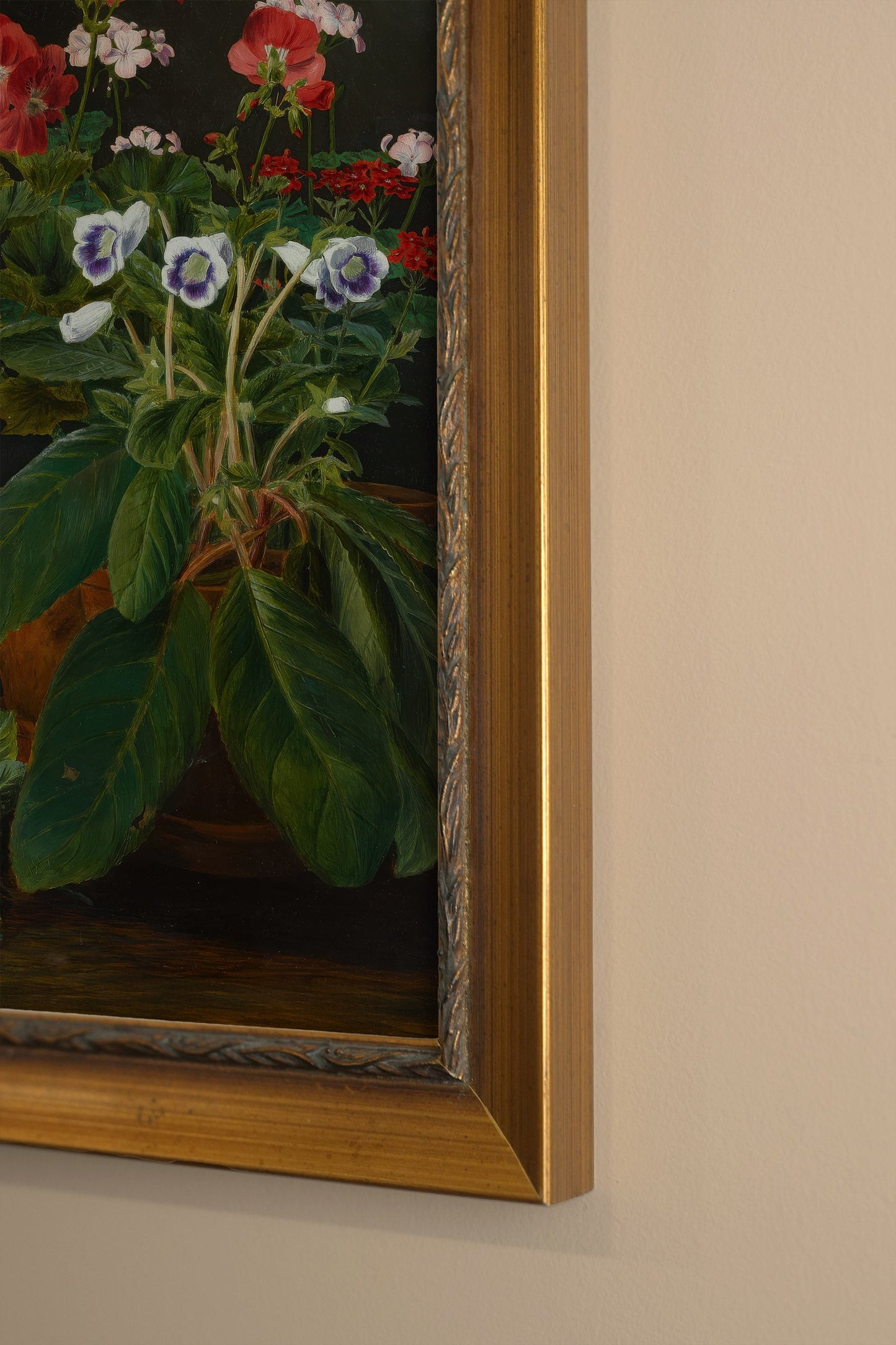 FRUITS D'ÉTÉ, VINTAGE GOLD FRAME