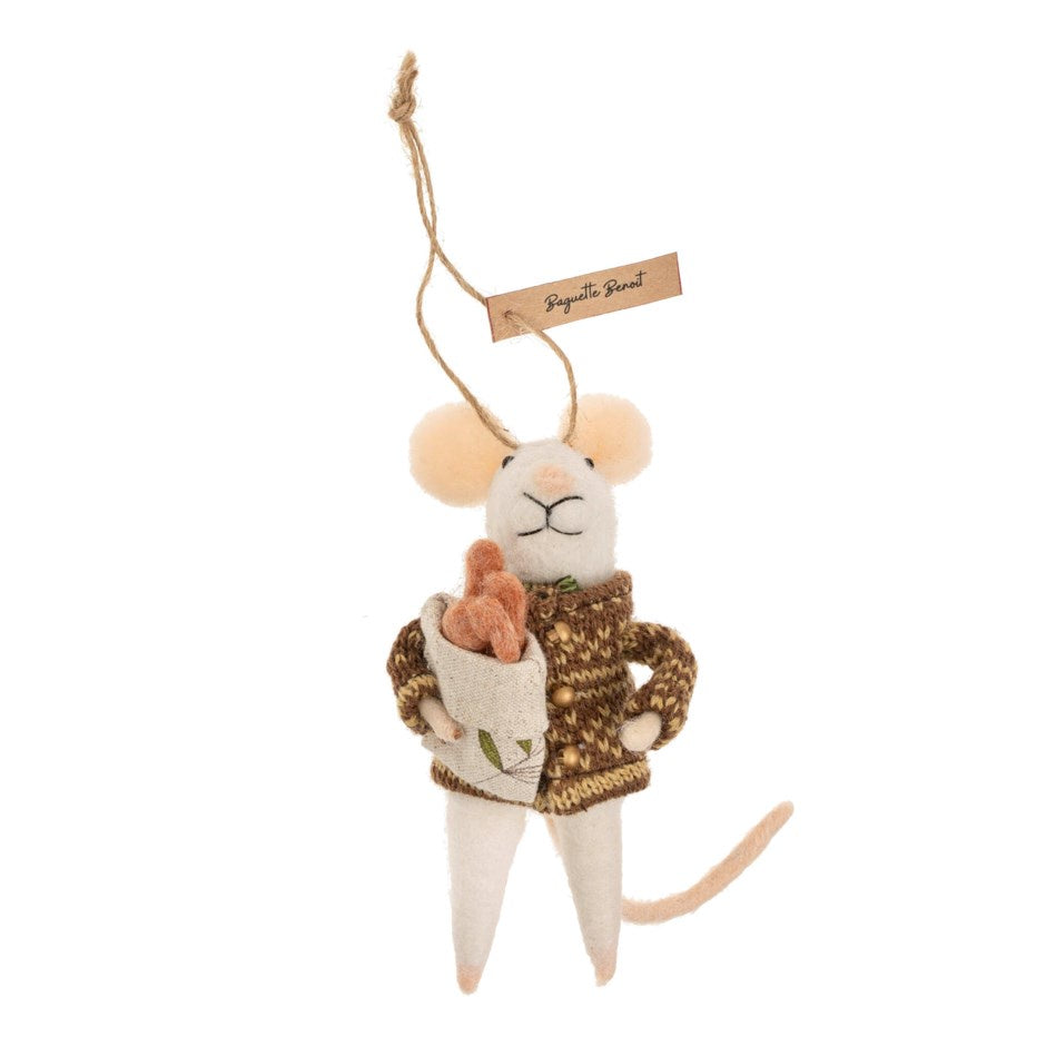 Felt Mice: Baguette Benoit