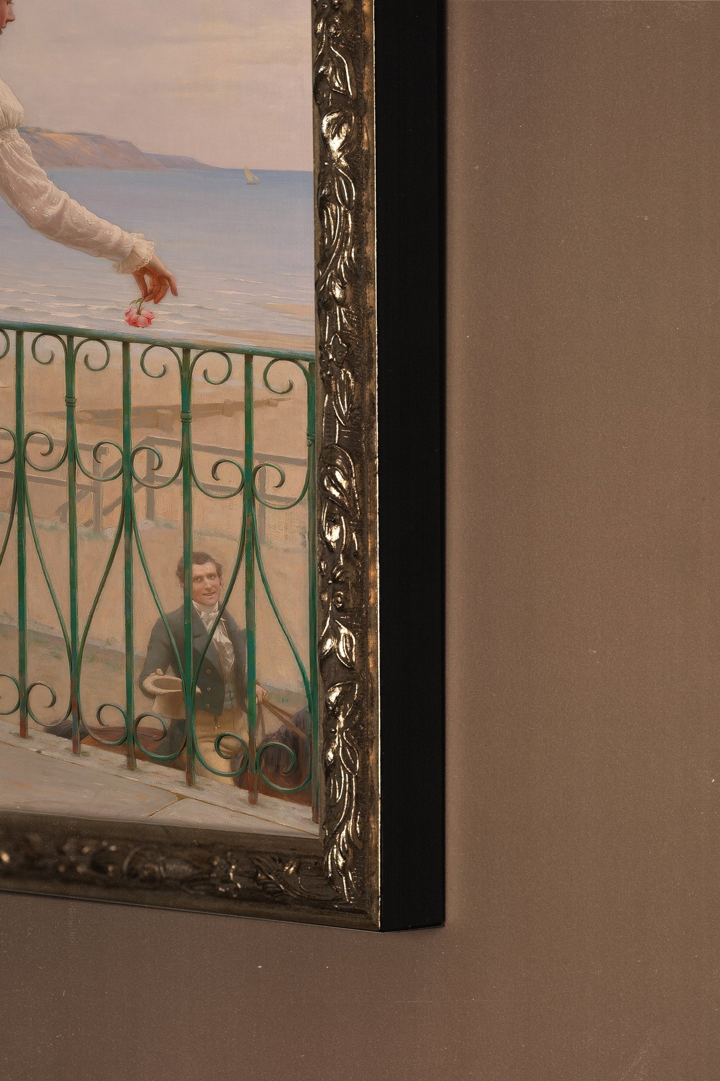 FLEUR DU DESTIN, VINTAGE SILVER FRAME