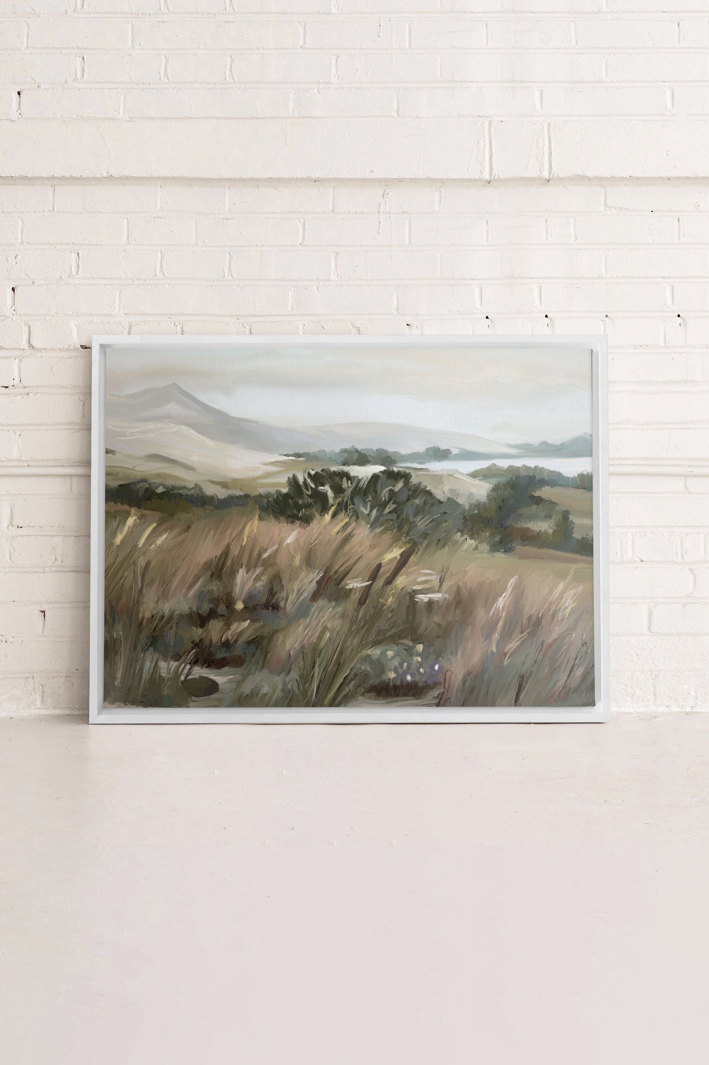 SPRING MEADOW, Work on stretched canvas