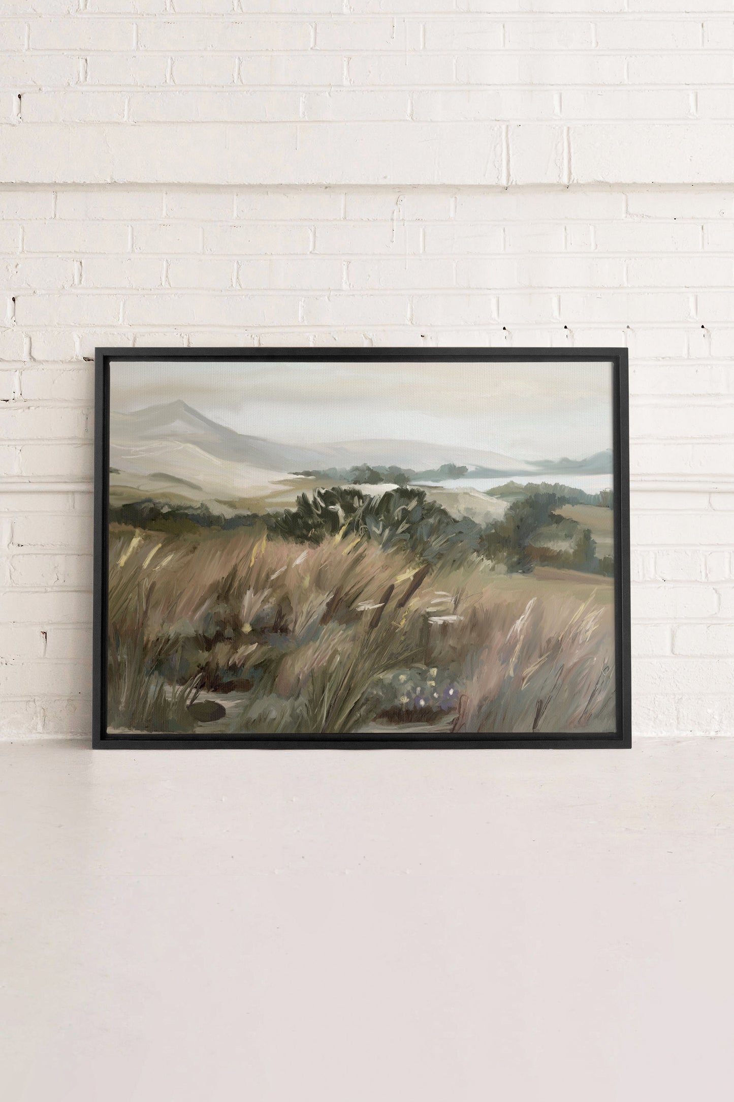 SPRING MEADOW, Work on stretched canvas