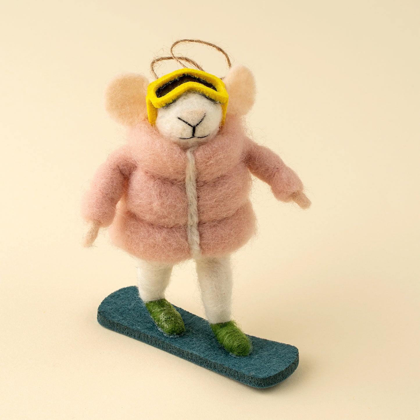 Felt Mice: Snowboard Sadie