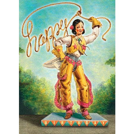 Card: Happy Birthday Cowgirl