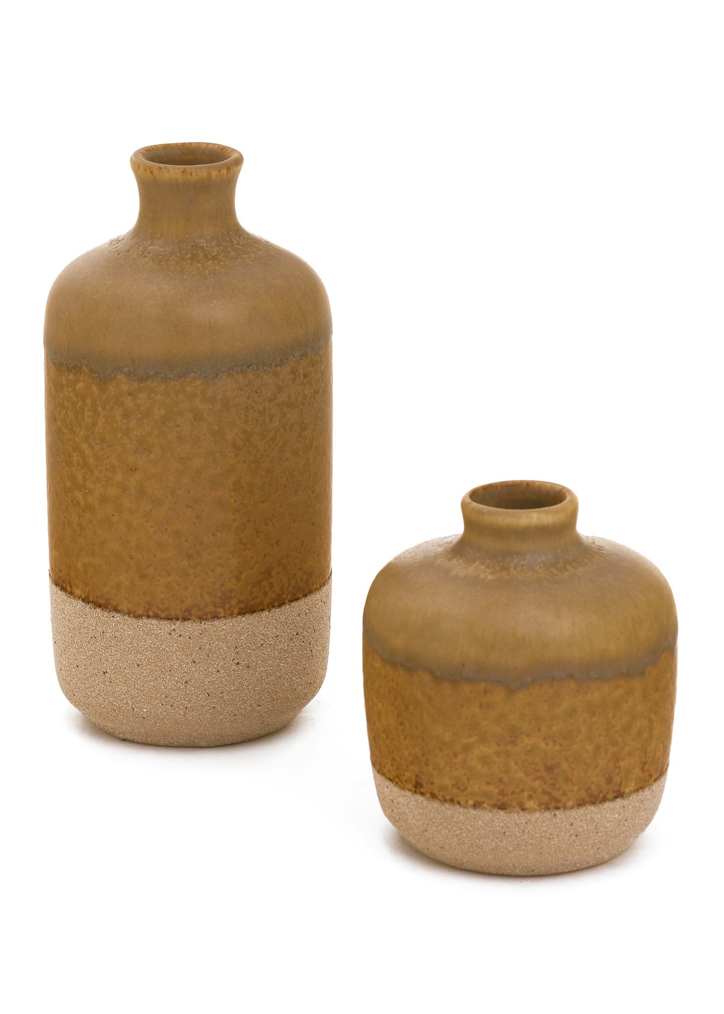Ceramic Bud Vase - Mustard
