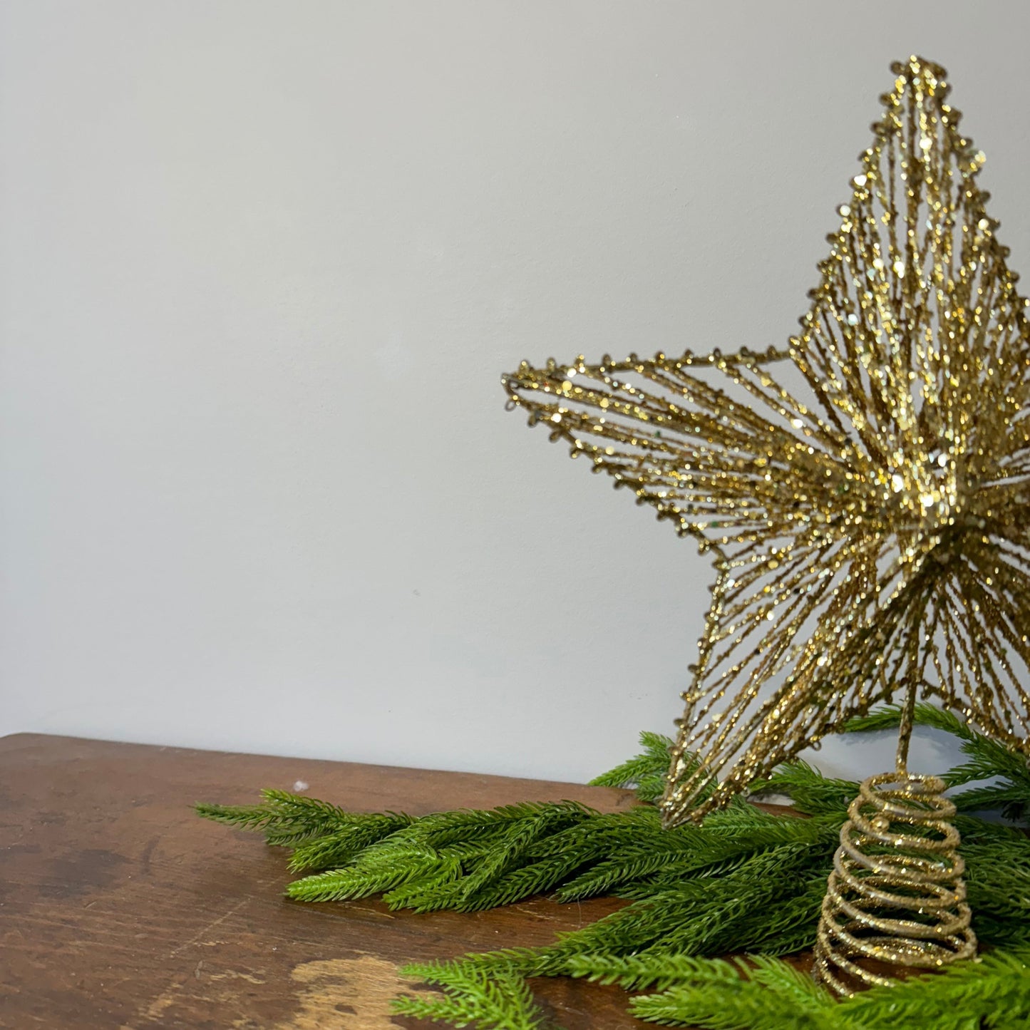 Golden Star Tree Topper