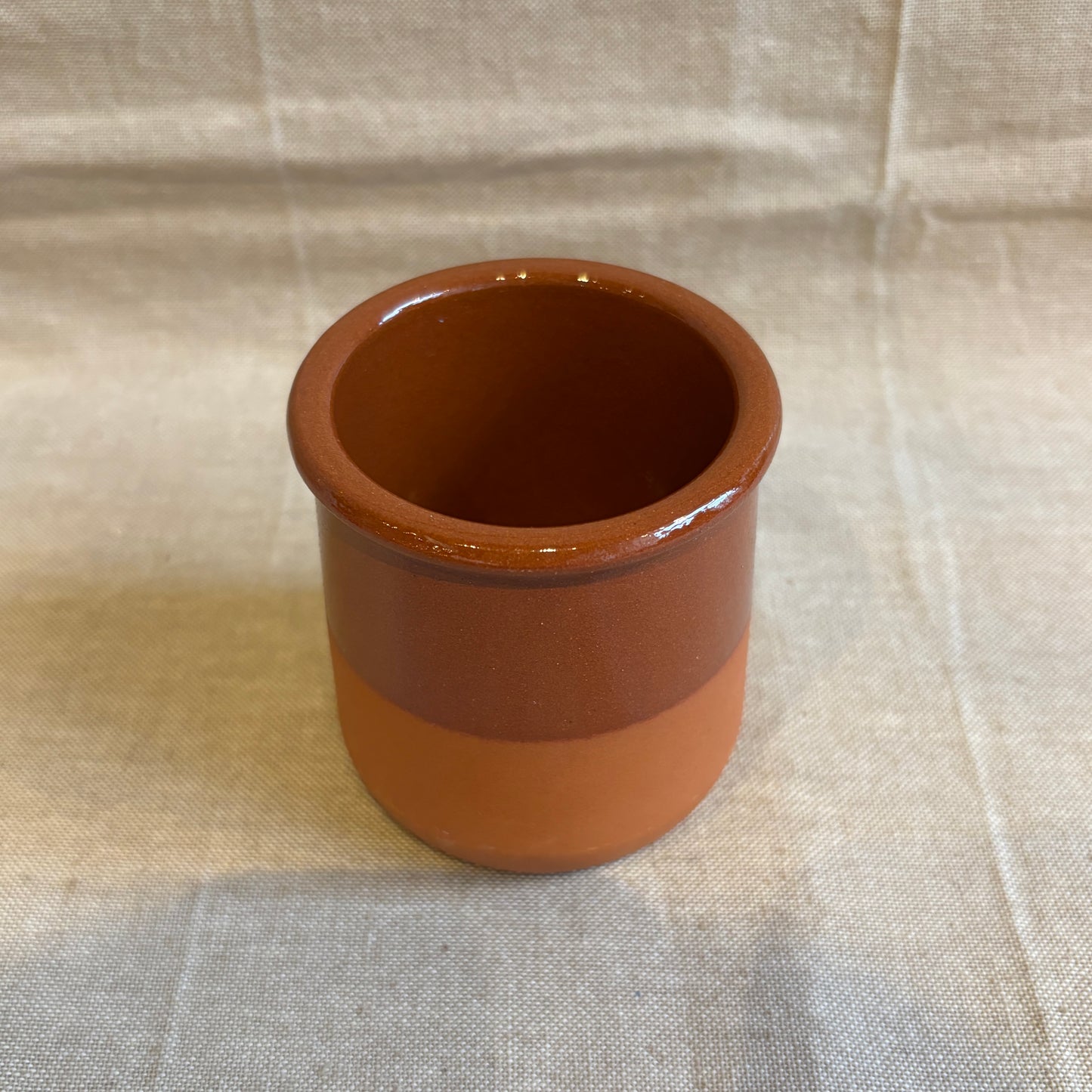 Terracotta Glazed Cup - Slender