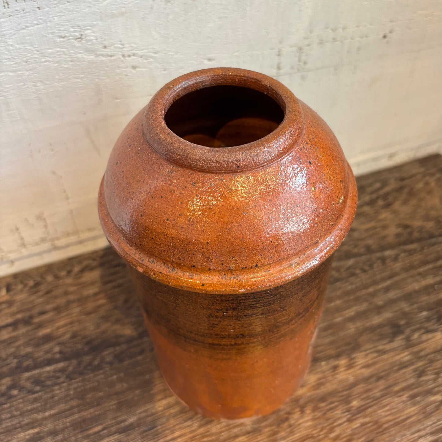 Vintage Two Toned Brown Vase