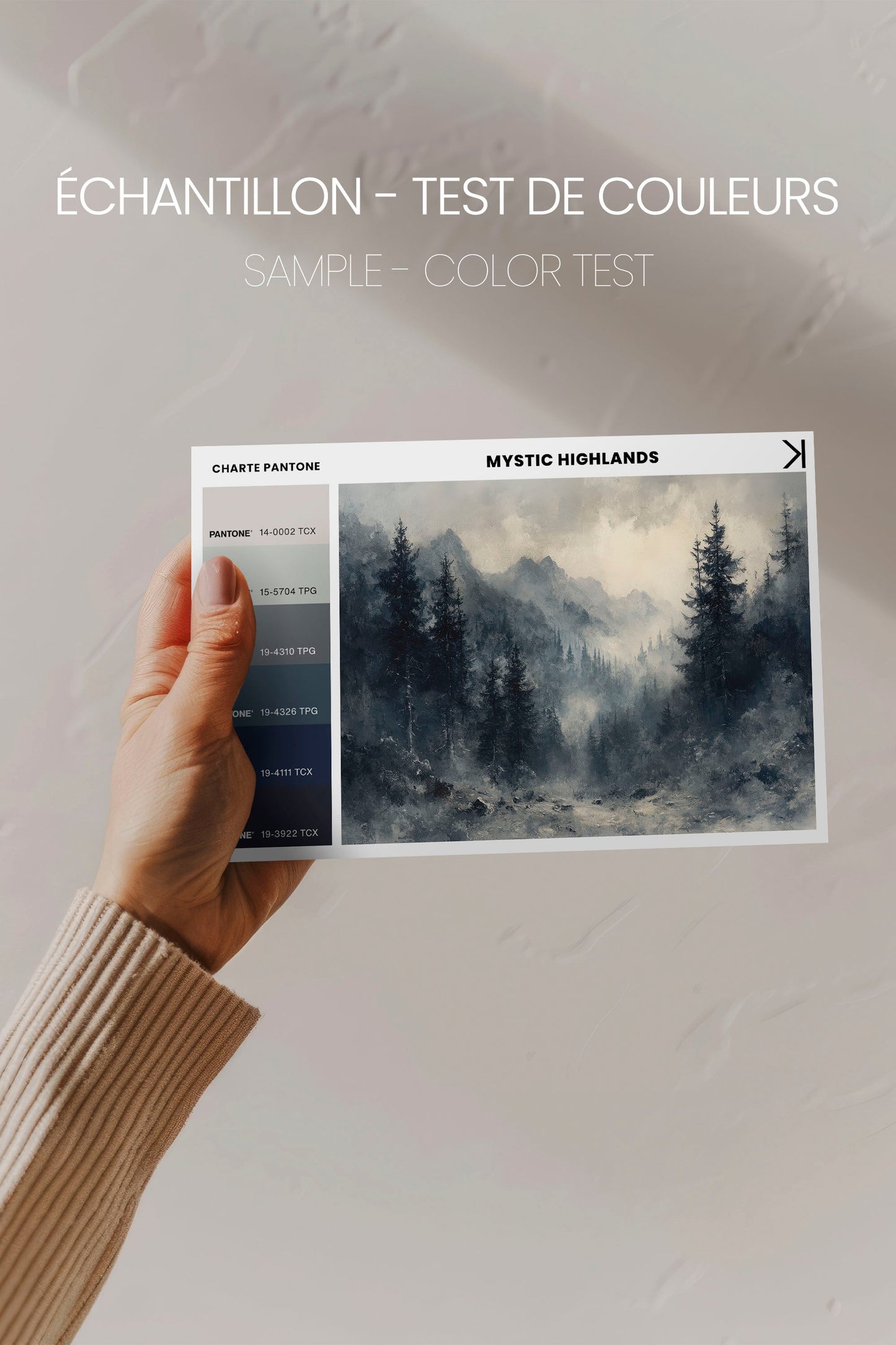 MYSTIC HIGHLANDS, Artwork on stretched canvas