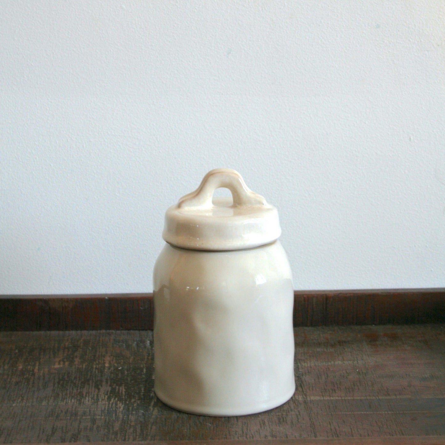 Ceramic Canister - Cream