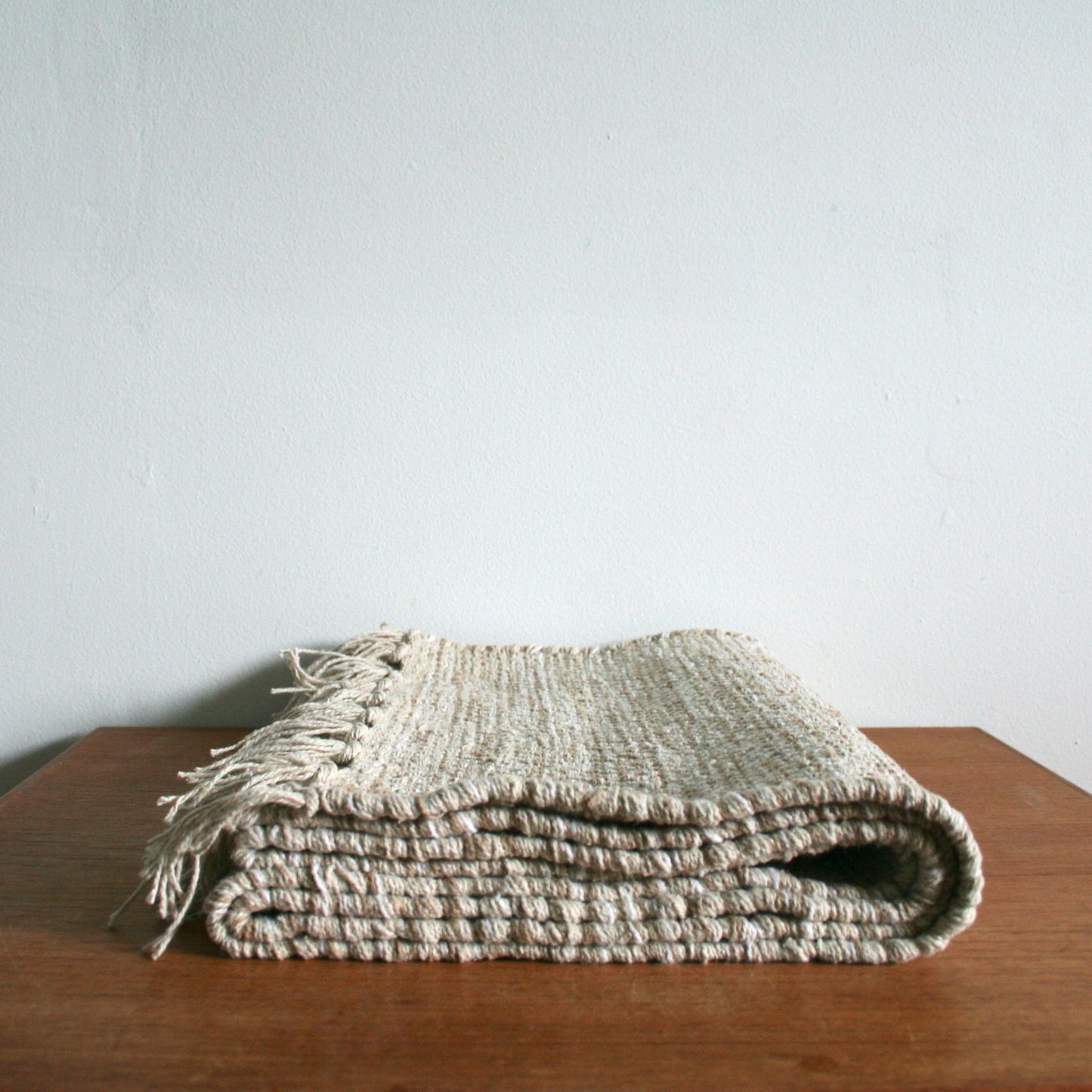 Woven Cotton Runner - Natural