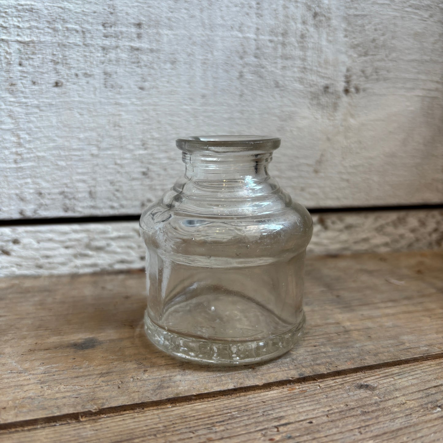 Vintage Waterman's Ink Glass Bottle