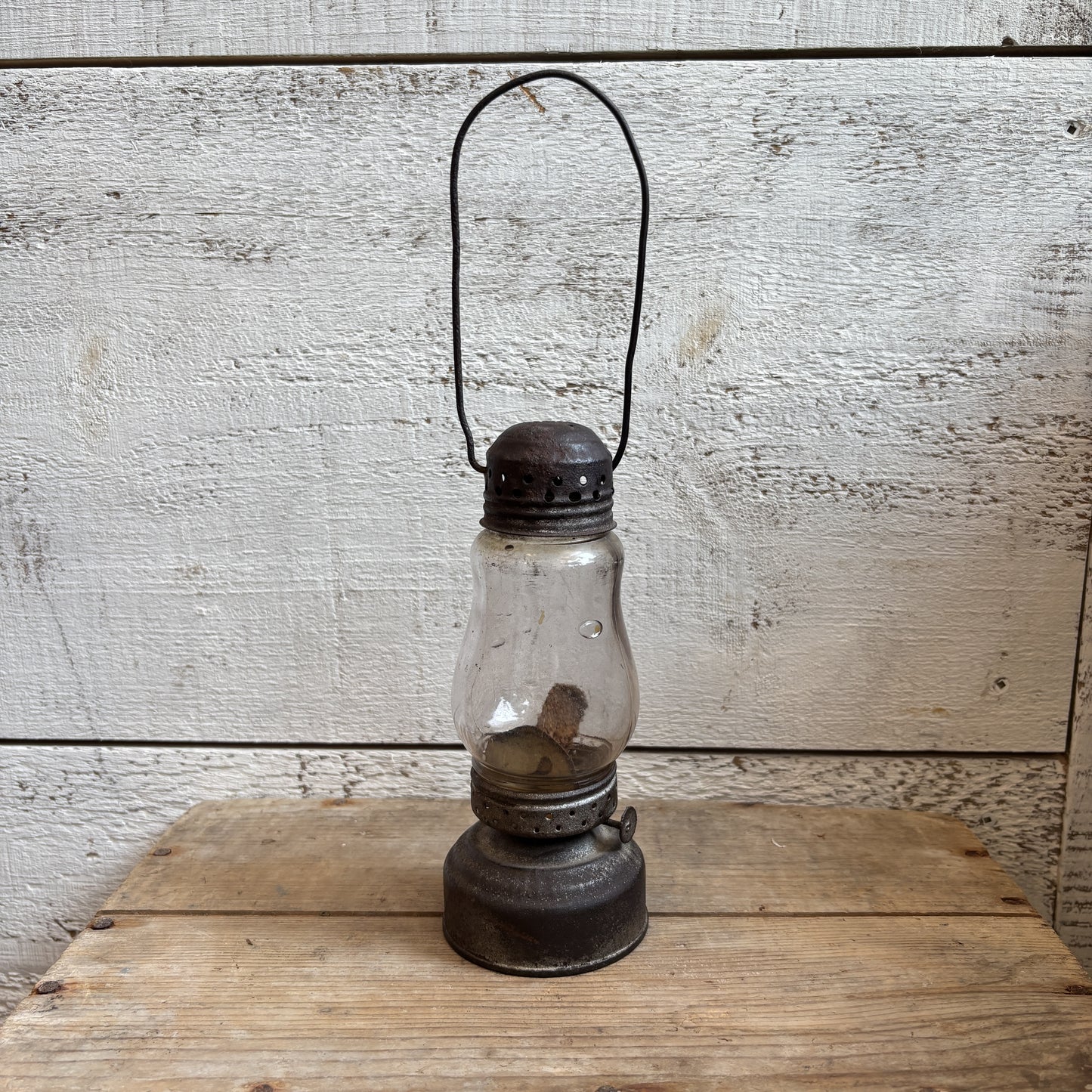 Vintage Jewel Skater Lantern - Dark Grey