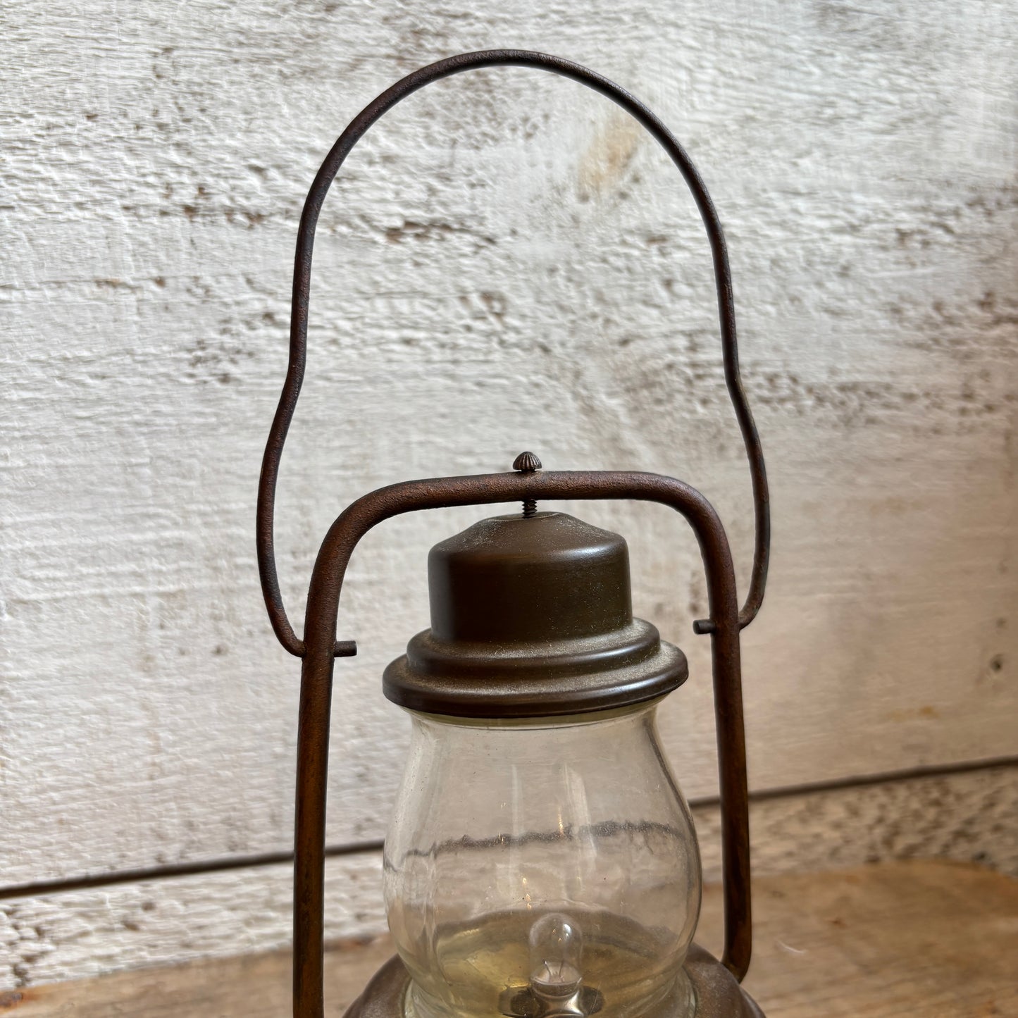 Vintage Brass Chase Skater Lantern
