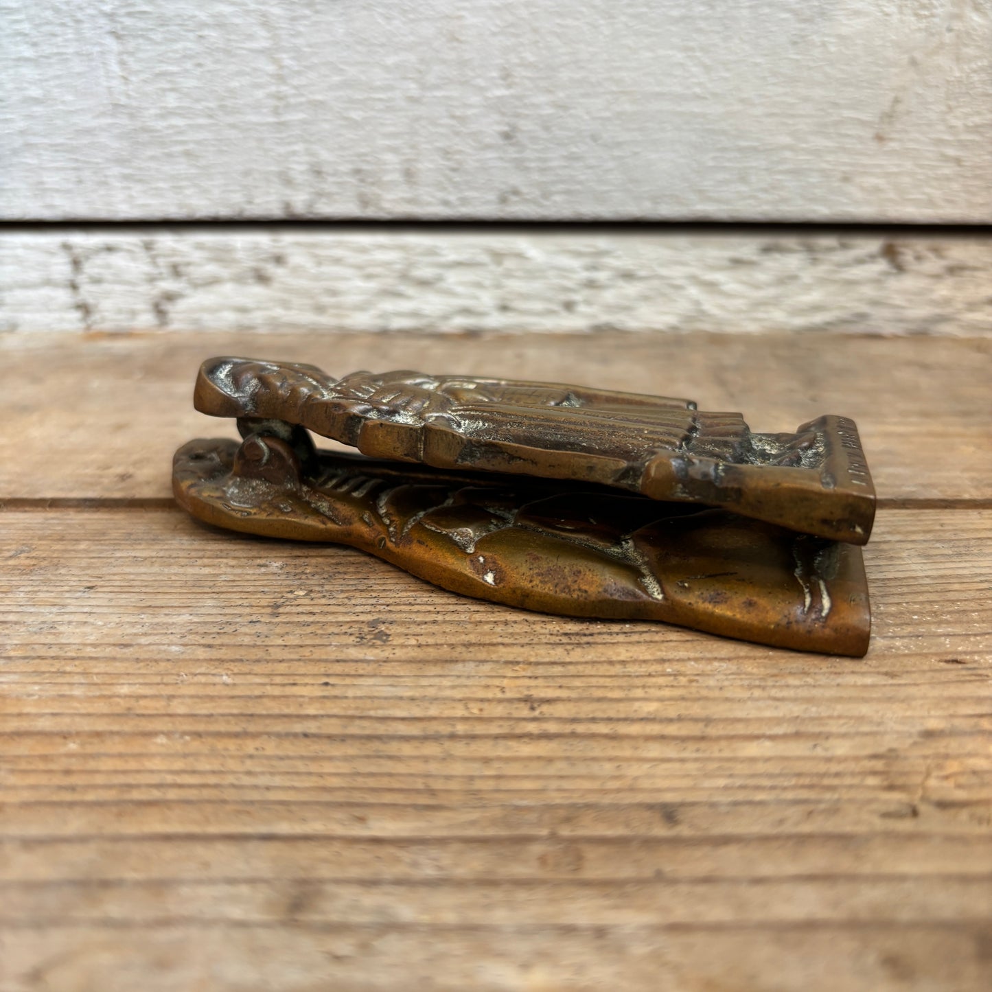 Vintage Brass Mother Shipton Door Knocker