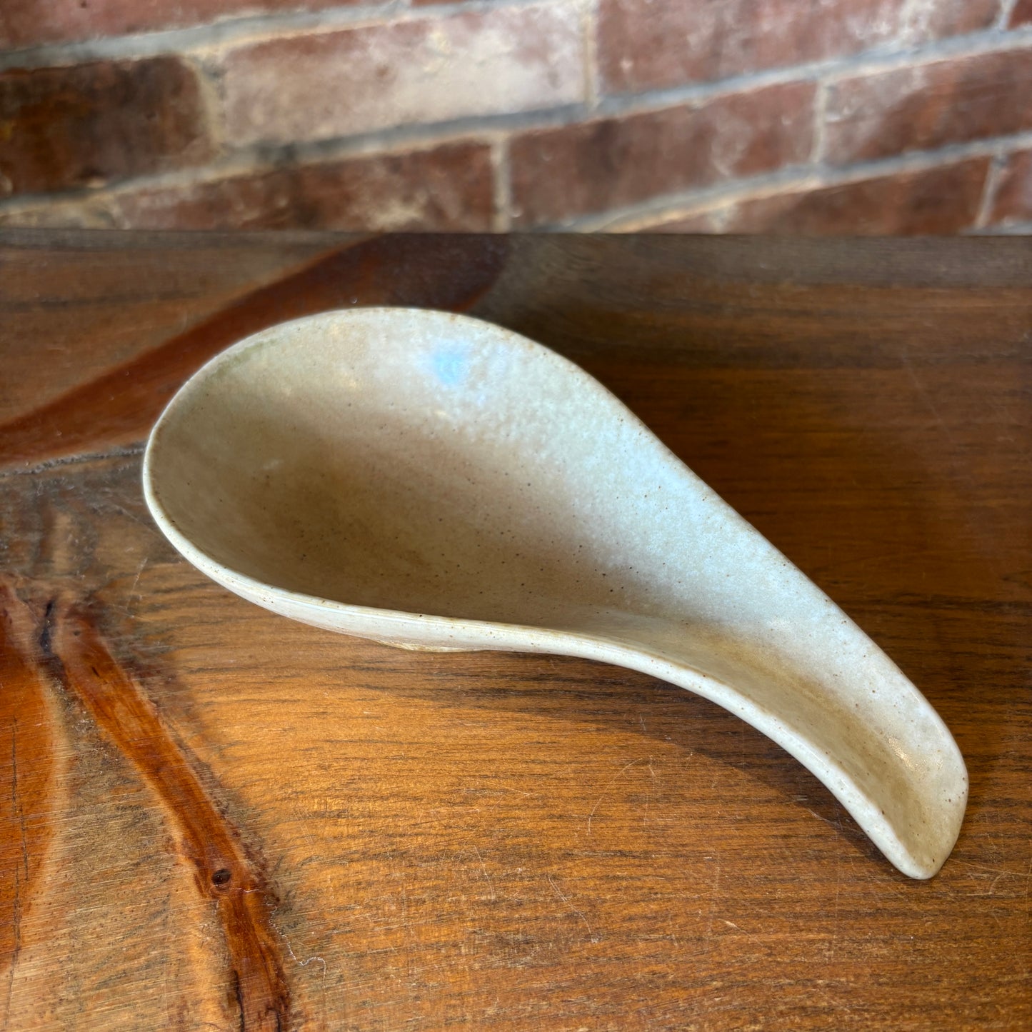 Sable Ceramic Spoon Rest