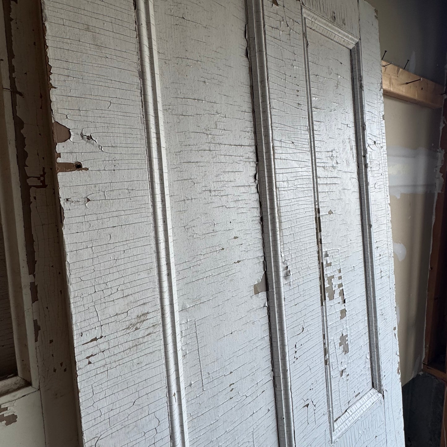 Antique White Farmhouse Door