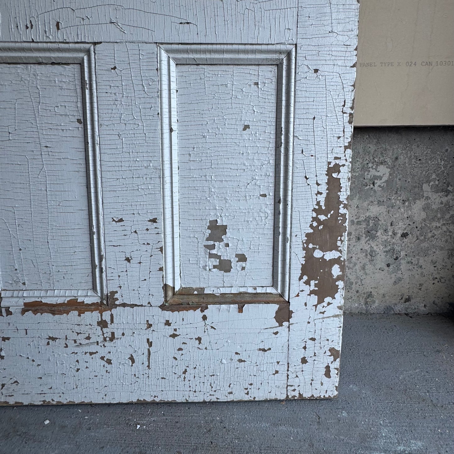 Antique White Farmhouse Door