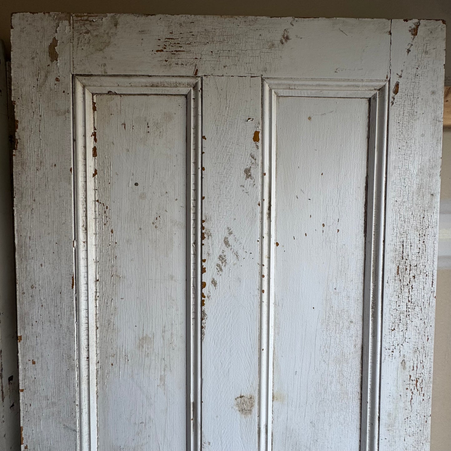 Antique White Farmhouse Door